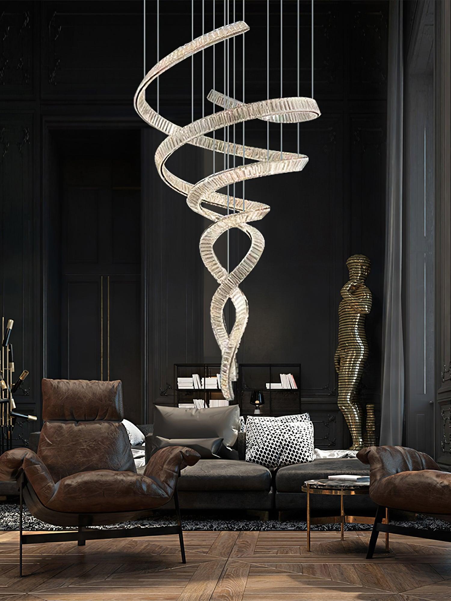Cotalan Fluid Gold Pendant Light-Neutral Decor