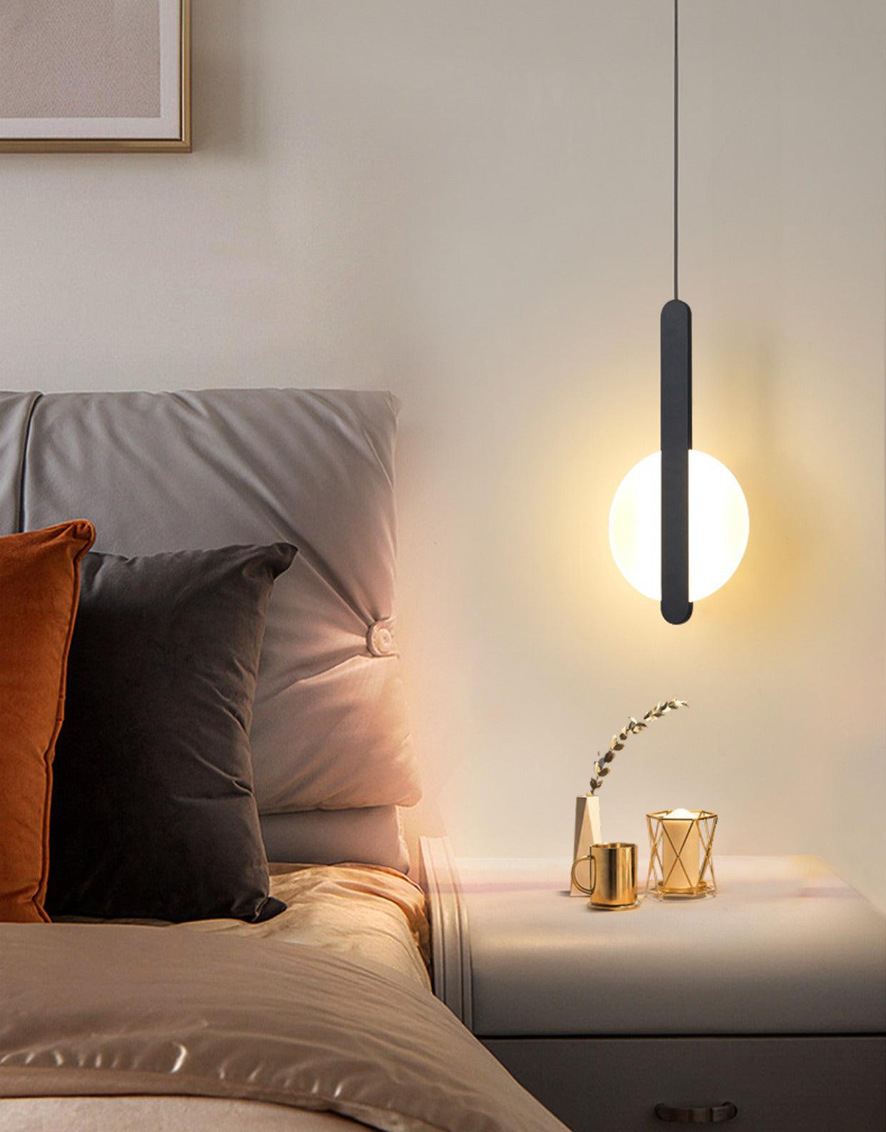 Aurora Minimalist Glass Pendant Light-Neutral Decor