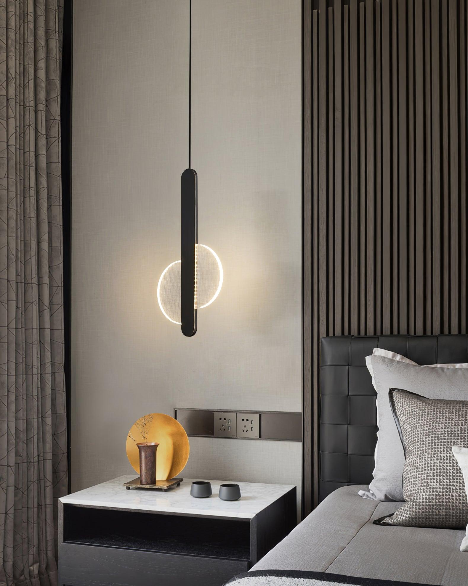 Aurora Minimalist Glass Pendant Light-Neutral Decor