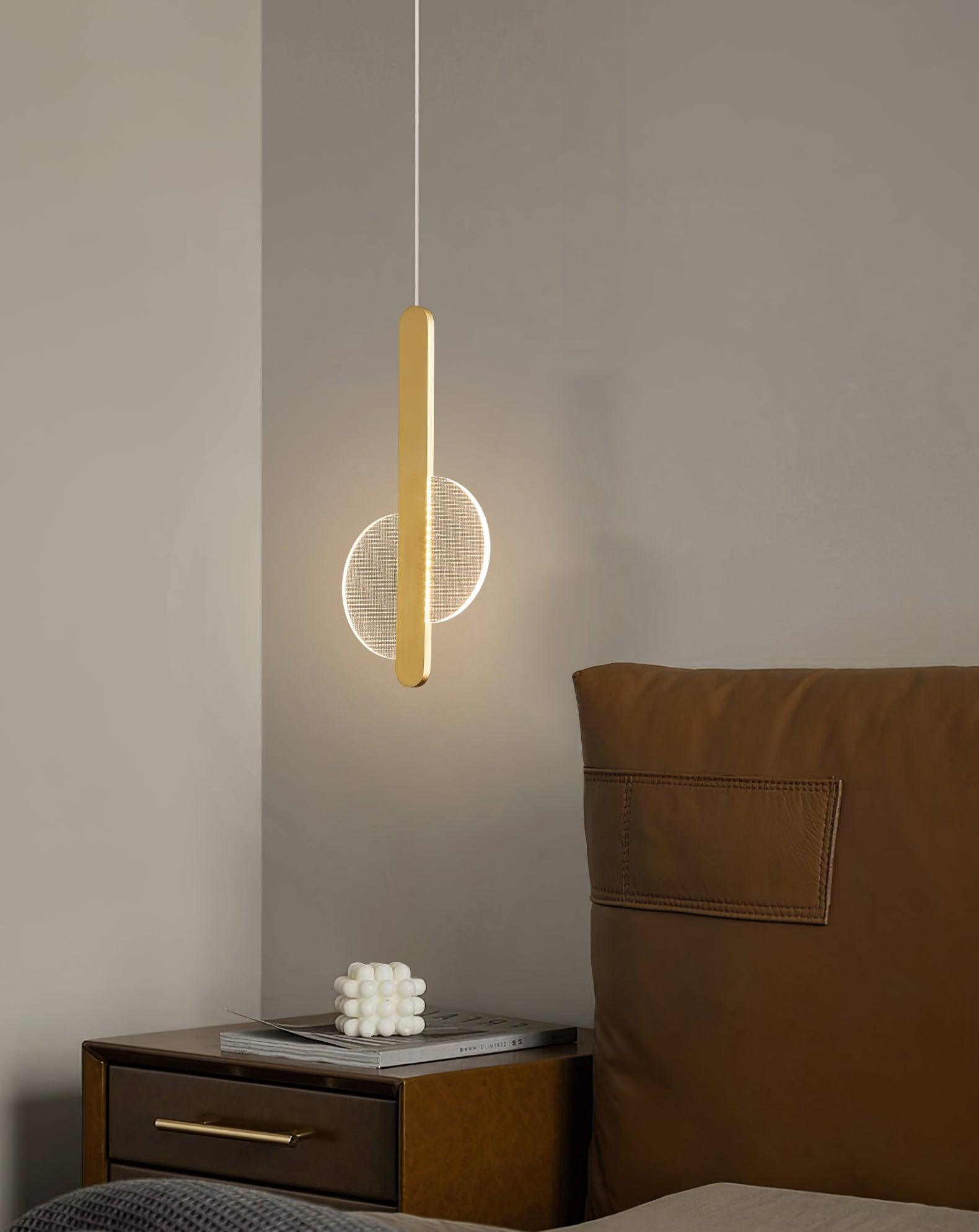 Aurora Minimalist Glass Pendant Light-Neutral Decor