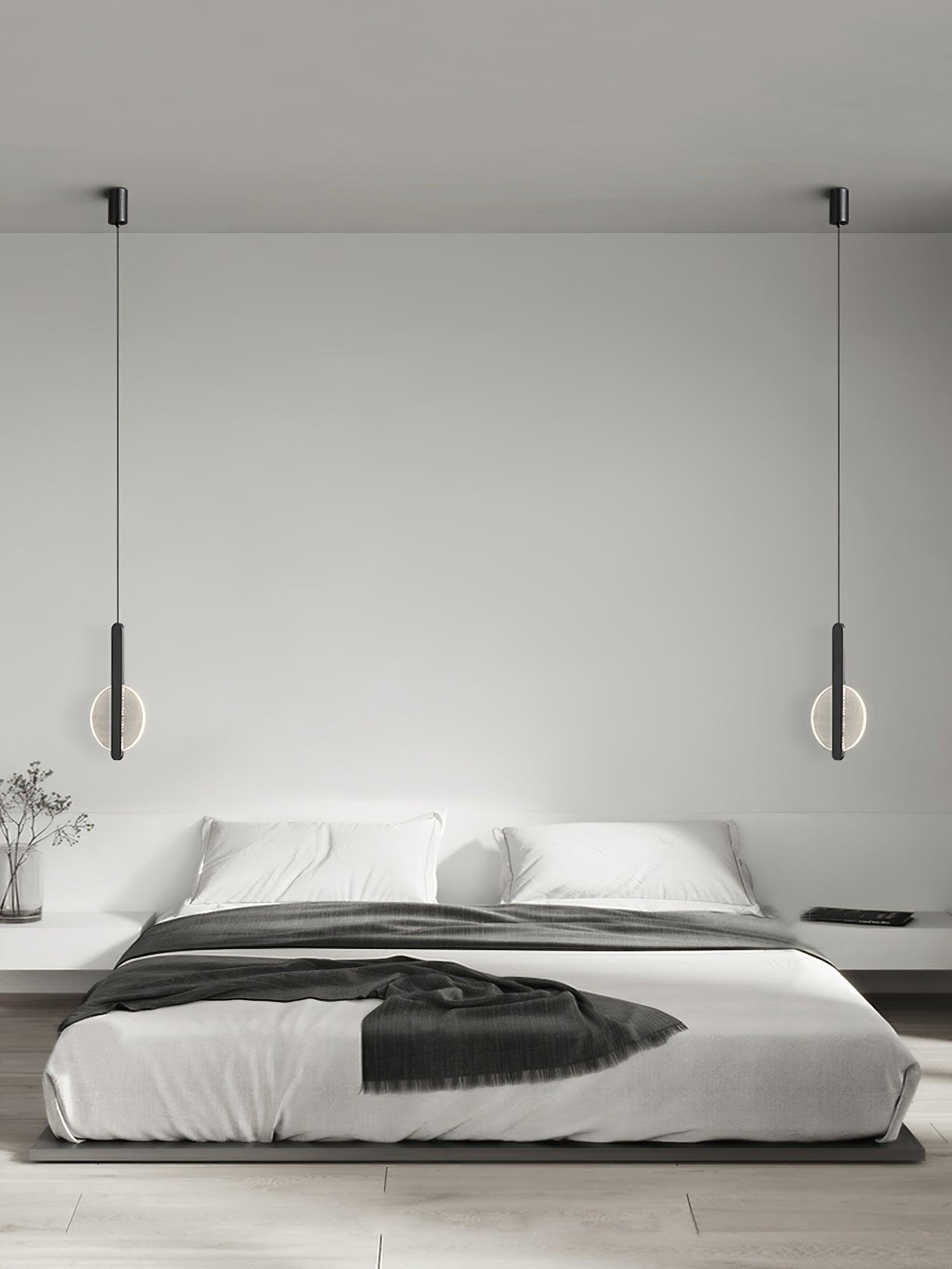 Aurora Minimalist Glass Pendant Light-Neutral Decor