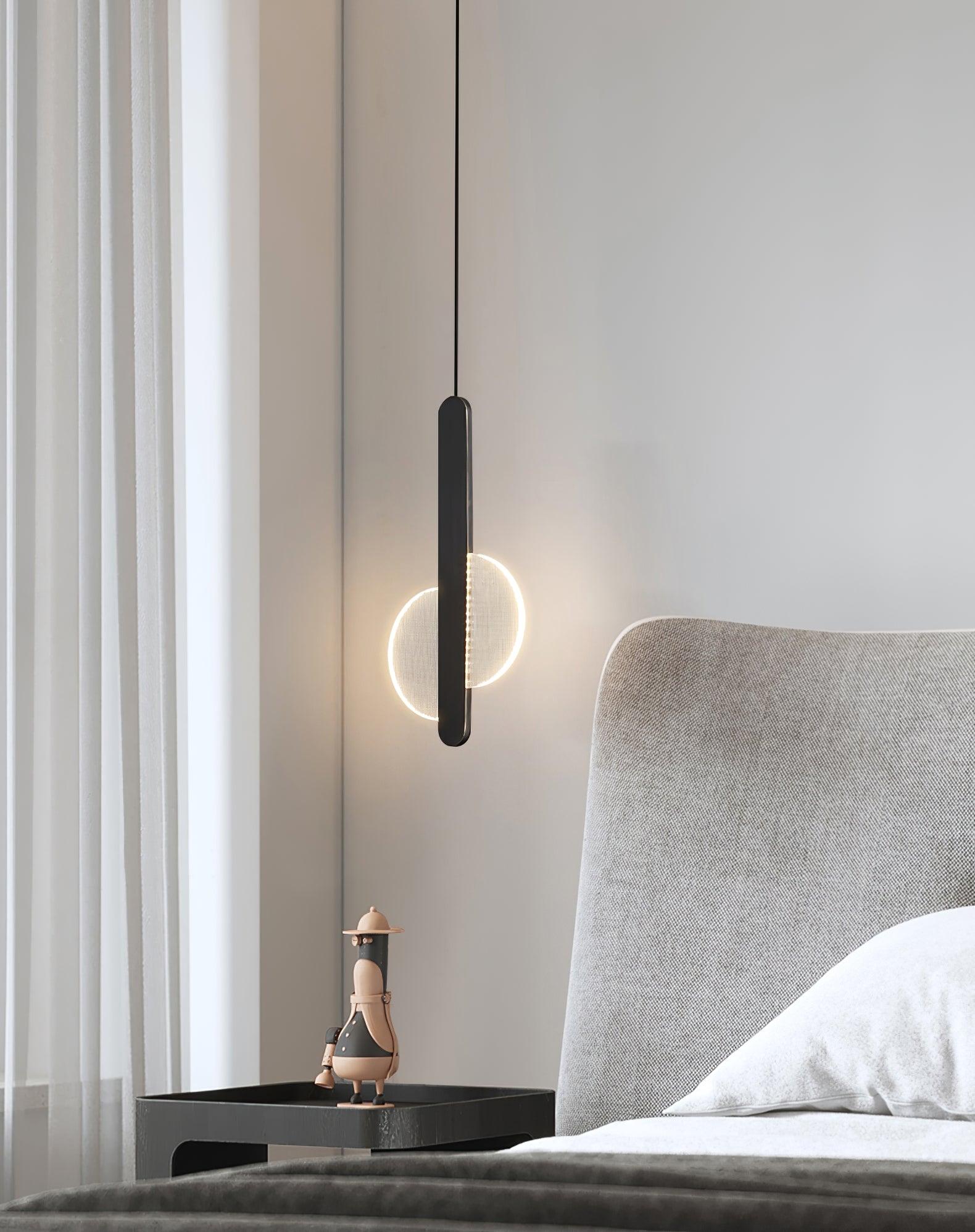 Aurora Minimalist Glass Pendant Light-Neutral Decor