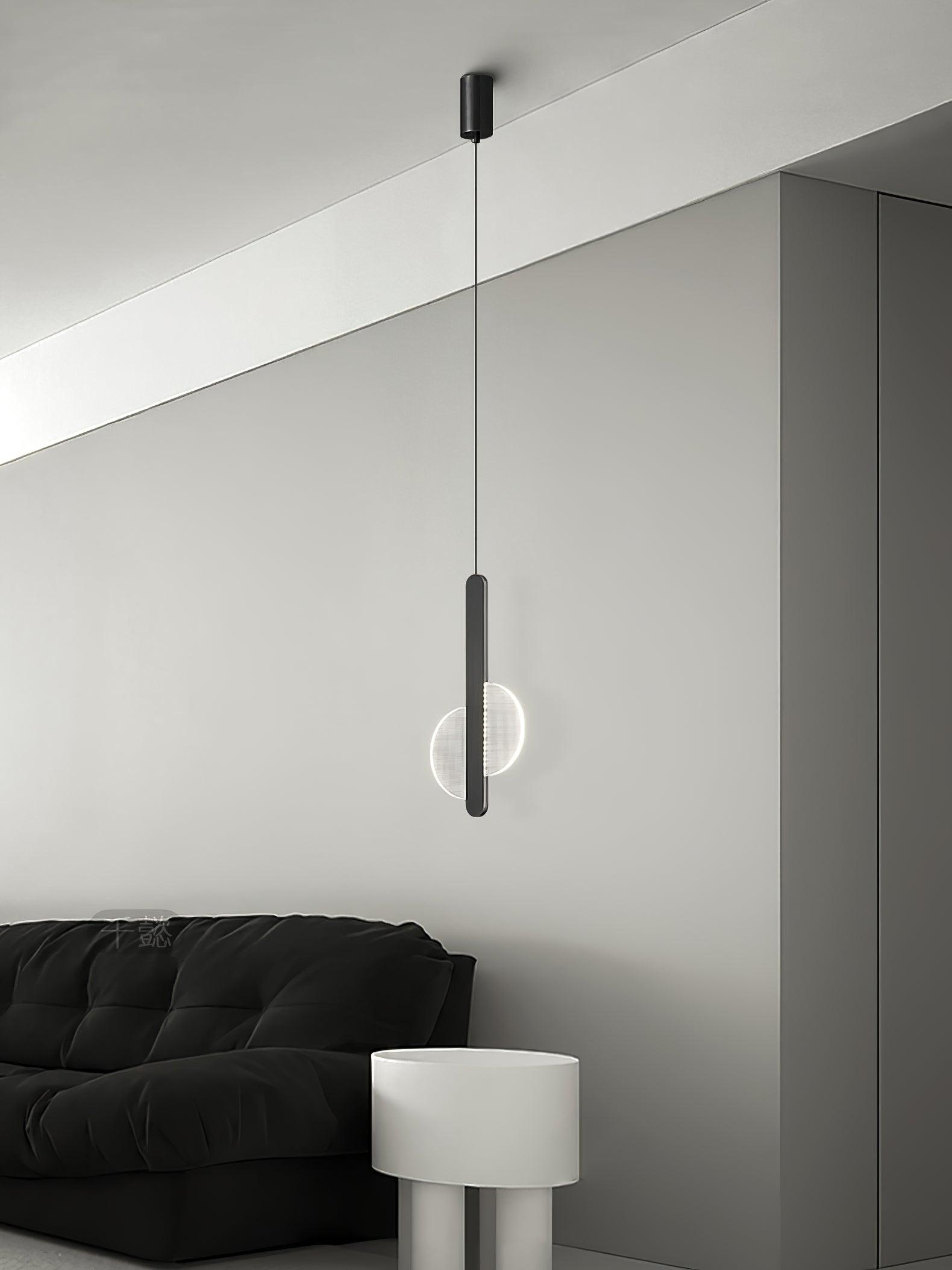 Aurora Minimalist Glass Pendant Light-Neutral Decor