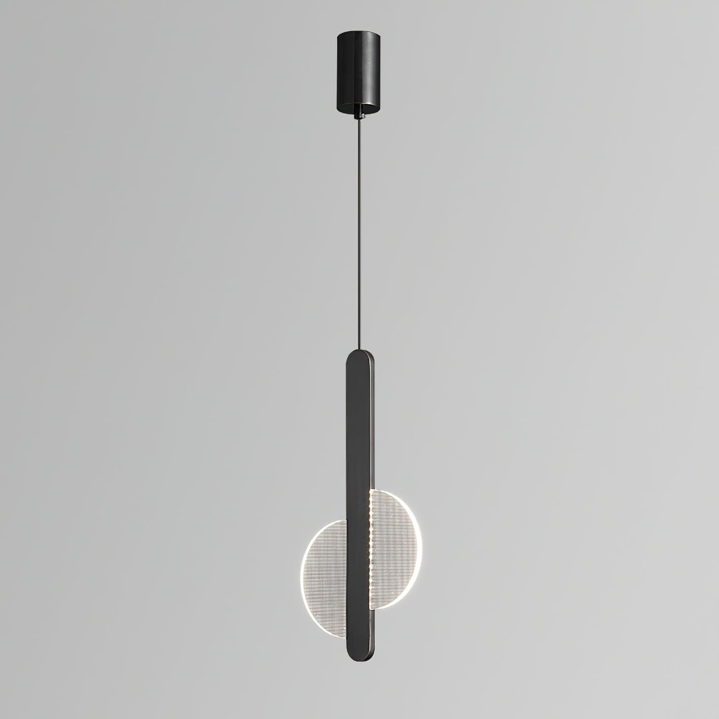 Aurora Minimalist Glass Pendant Light-Neutral Decor