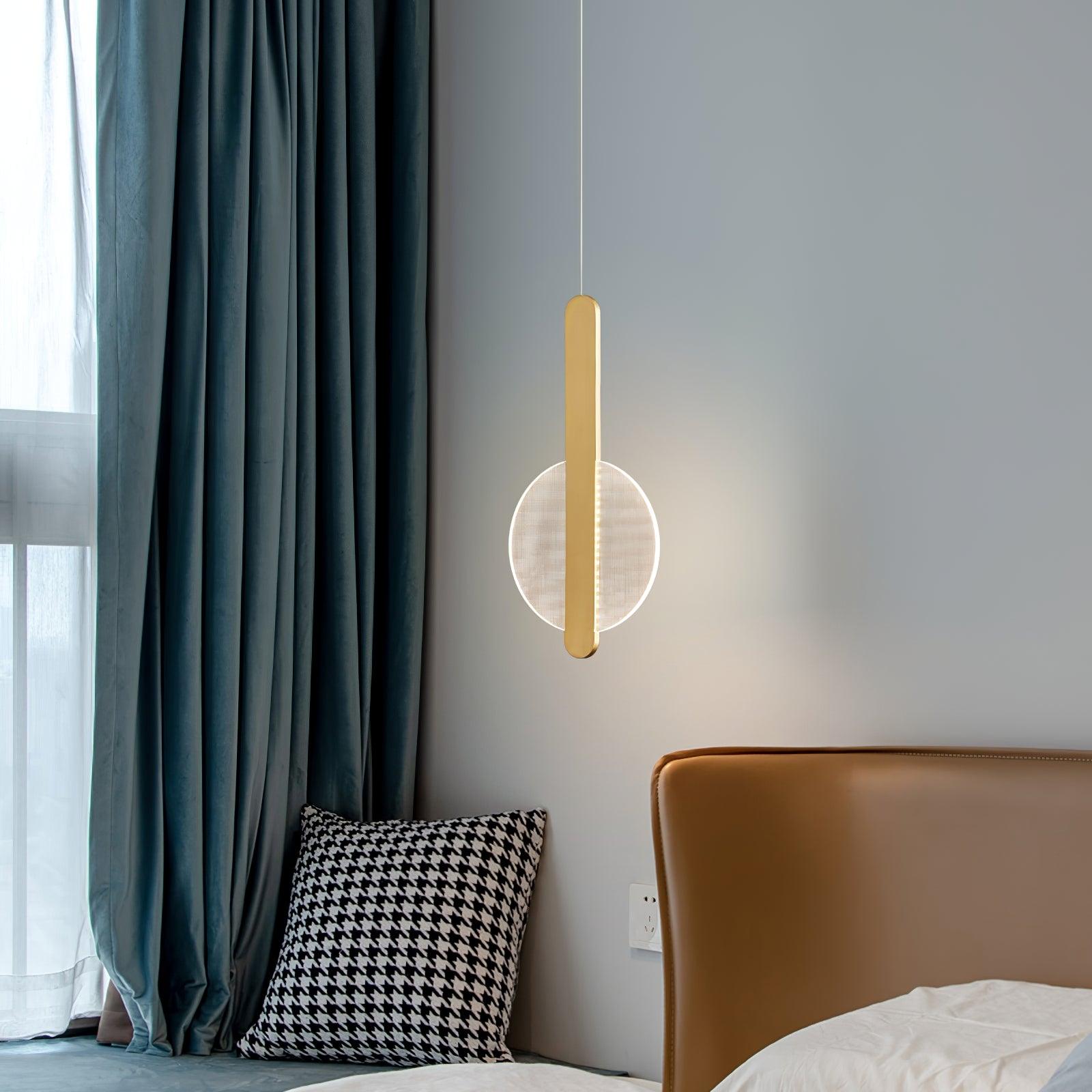 Aurora Minimalist Glass Pendant Light-Neutral Decor