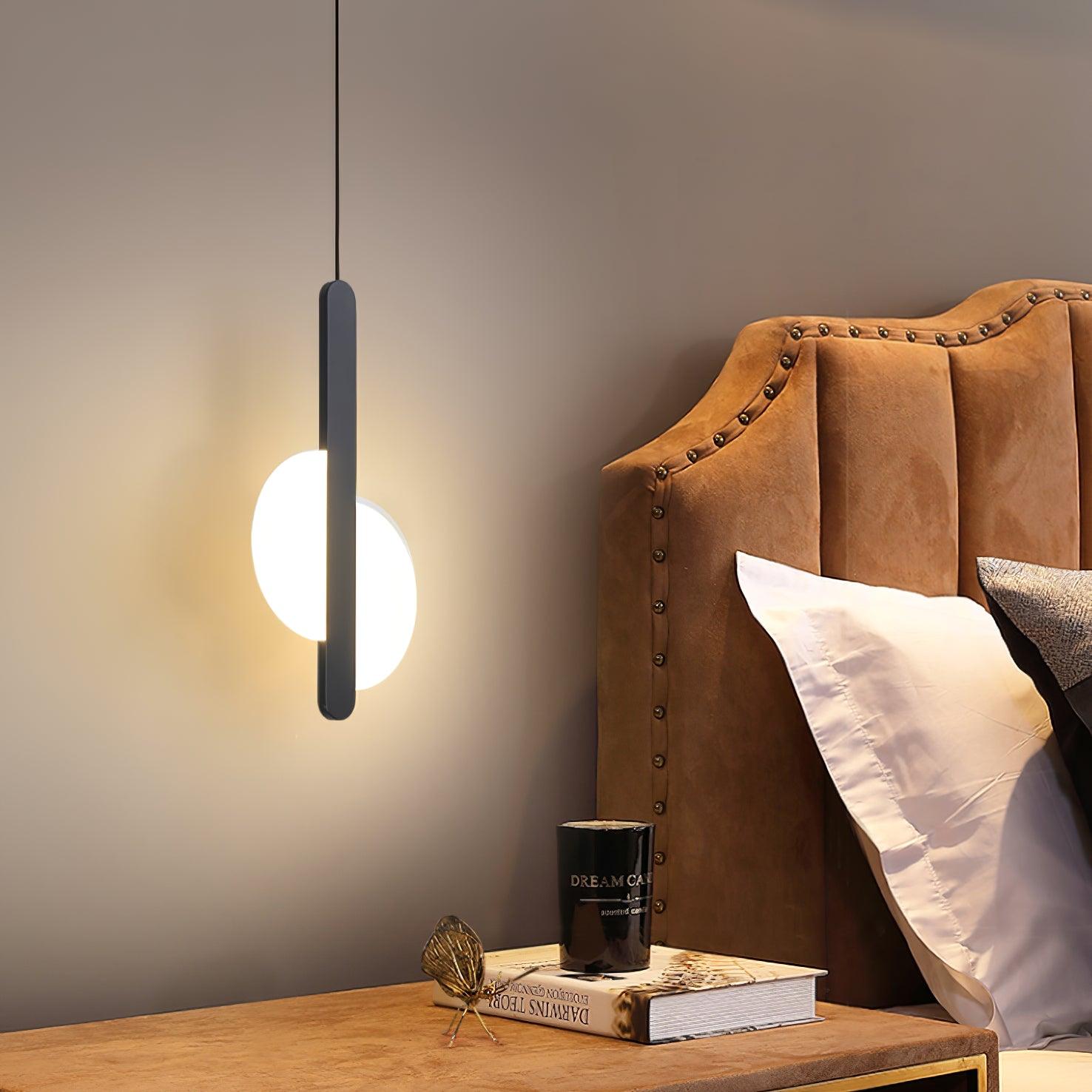Aurora Minimalist Glass Pendant Light-Neutral Decor