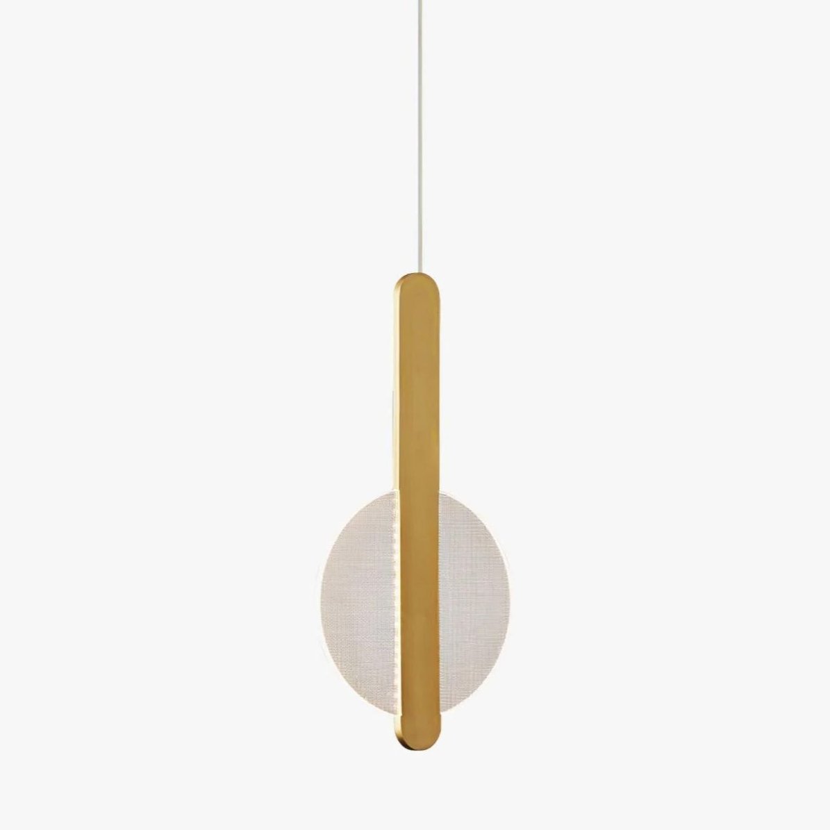 Aurora Minimalist Glass Pendant Light-Neutral Decor