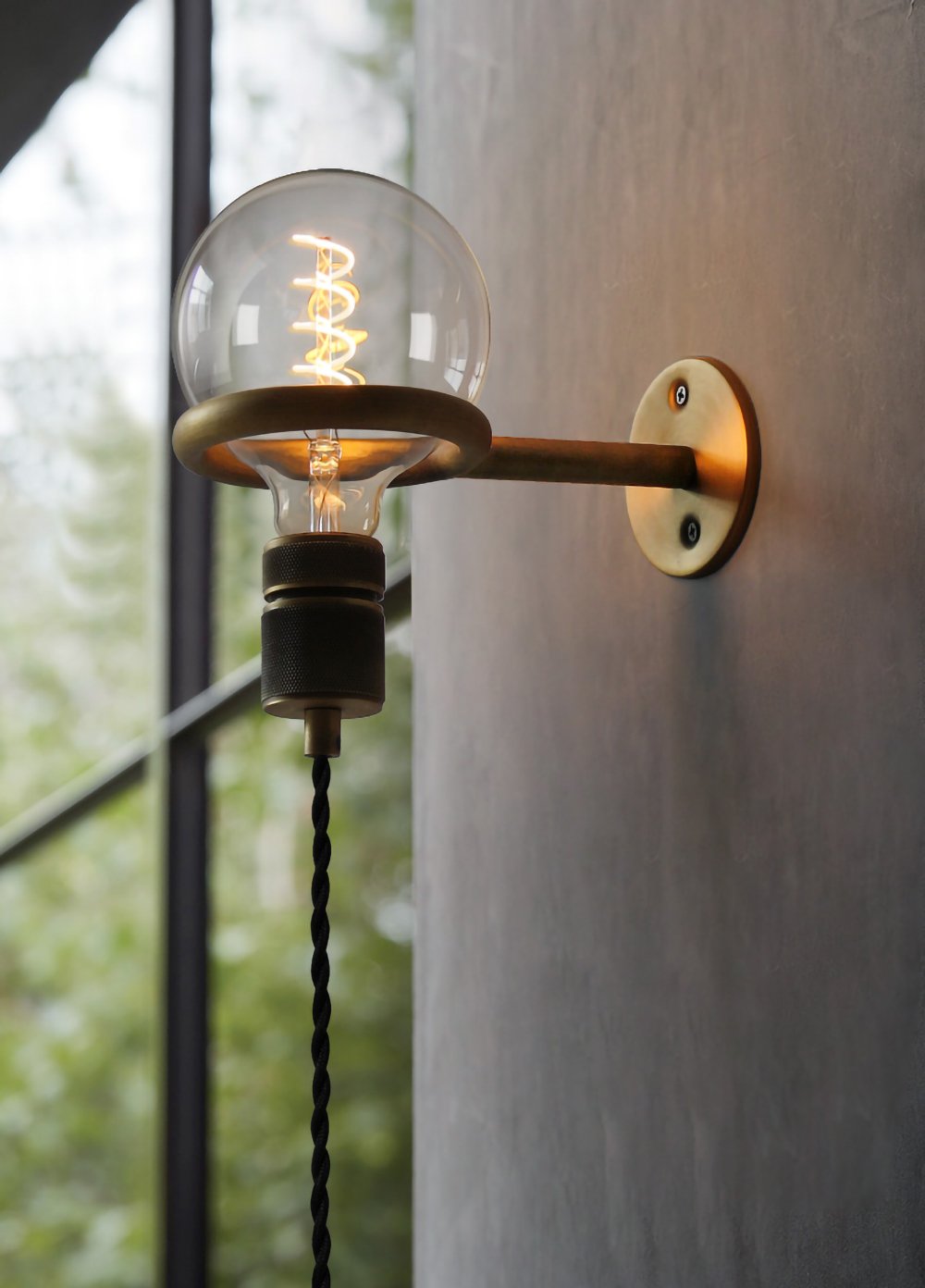 Evmaror Elegance Minimalist Glass Wall Light-Neutral Decor