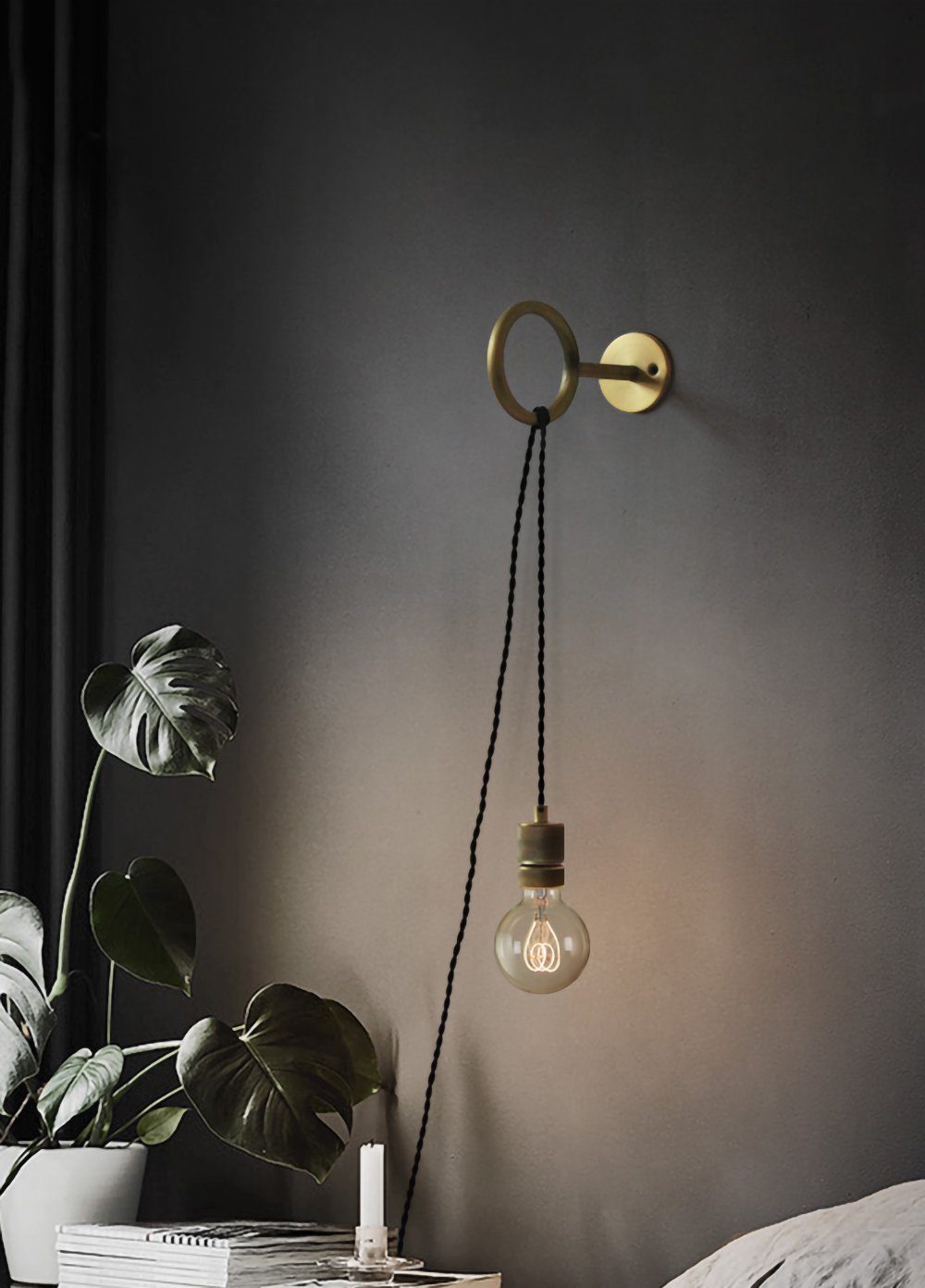 Evmaror Elegance Minimalist Glass Wall Light-Neutral Decor