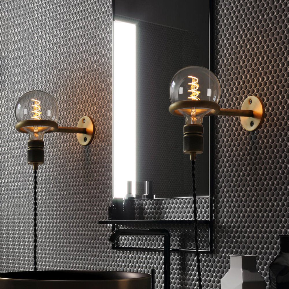 Evmaror Elegance Minimalist Glass Wall Light-Neutral Decor