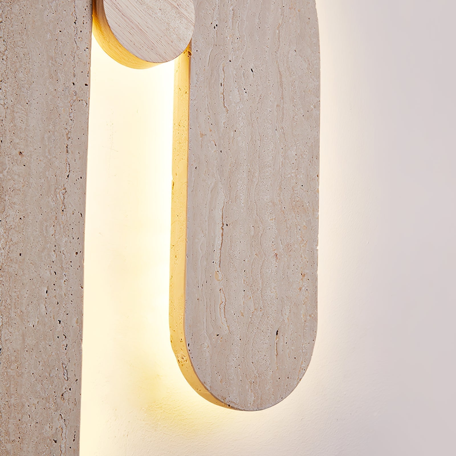 Ithaus Travertine Wall Light-Neutral Decor