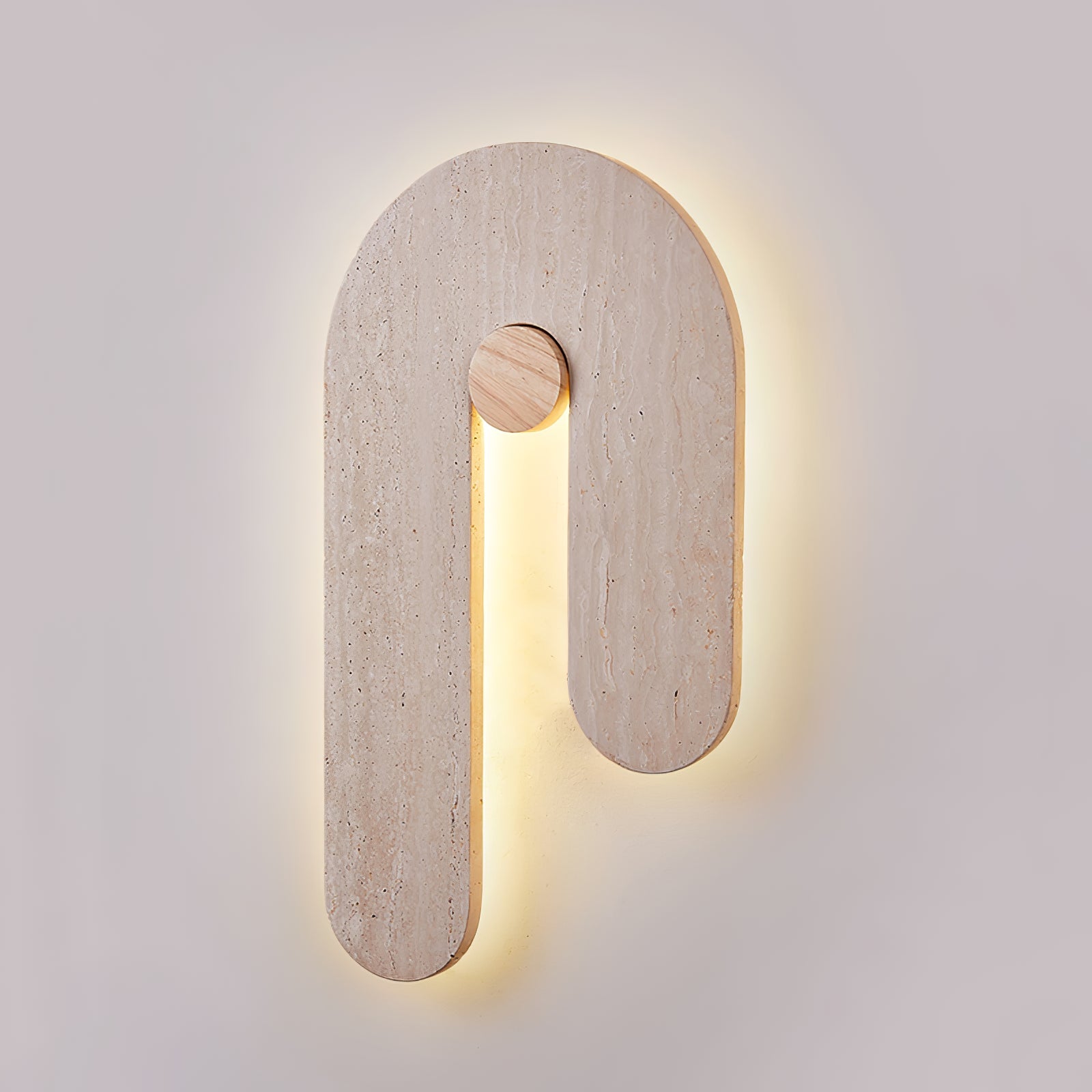 Ithaus Travertine Wall Light-Neutral Decor
