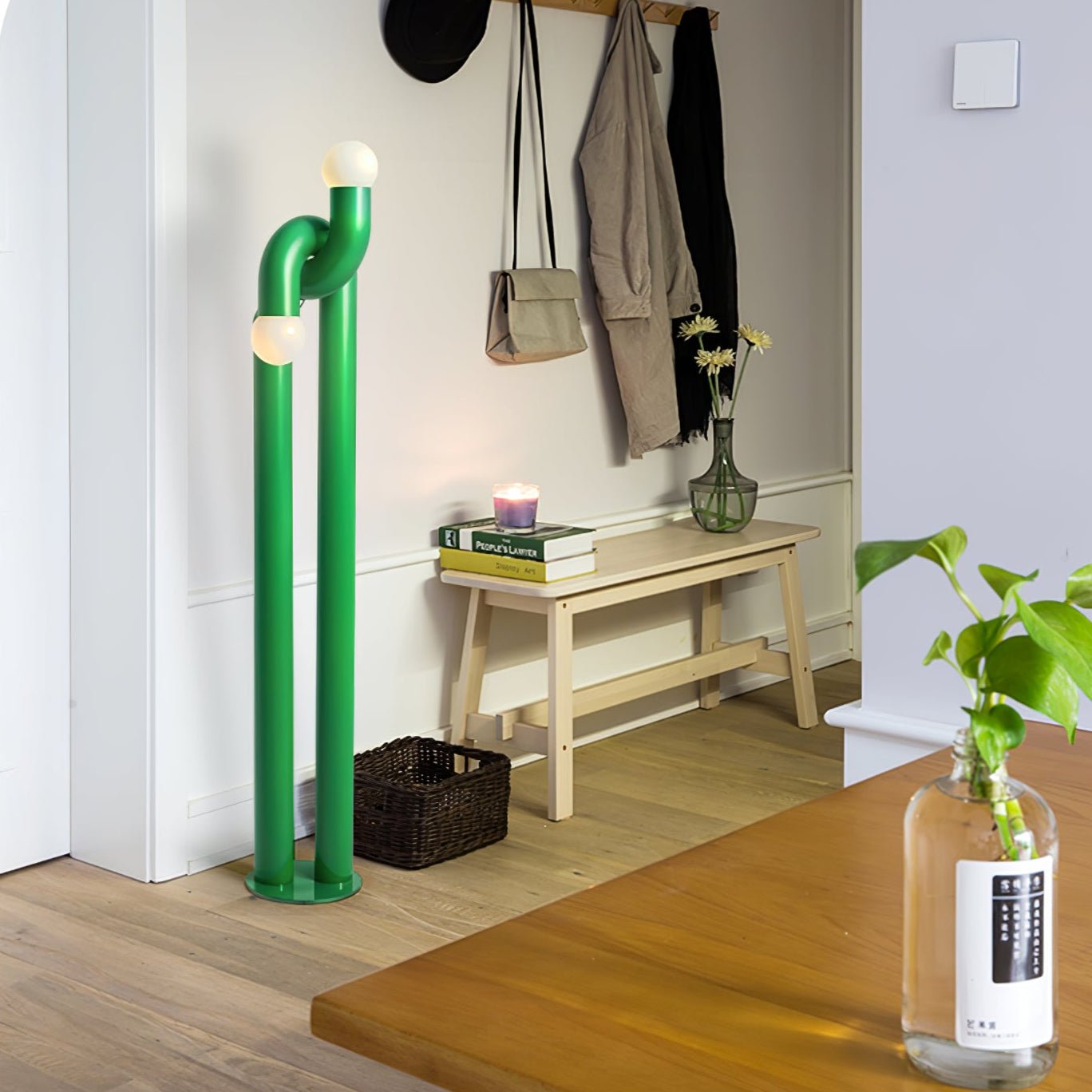 Jorvik Modern Floor Lamp-Neutral Decor