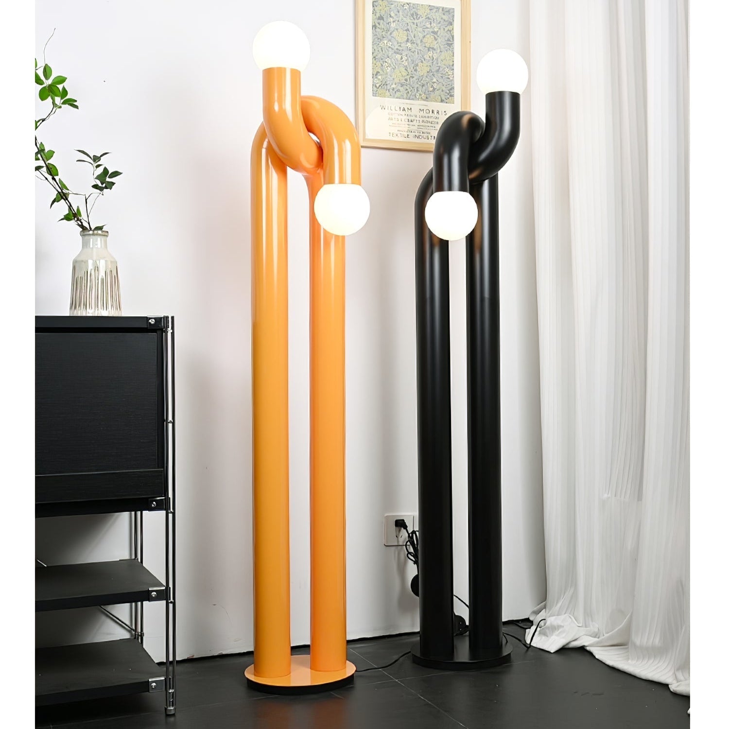 Jorvik Modern Floor Lamp-Neutral Decor