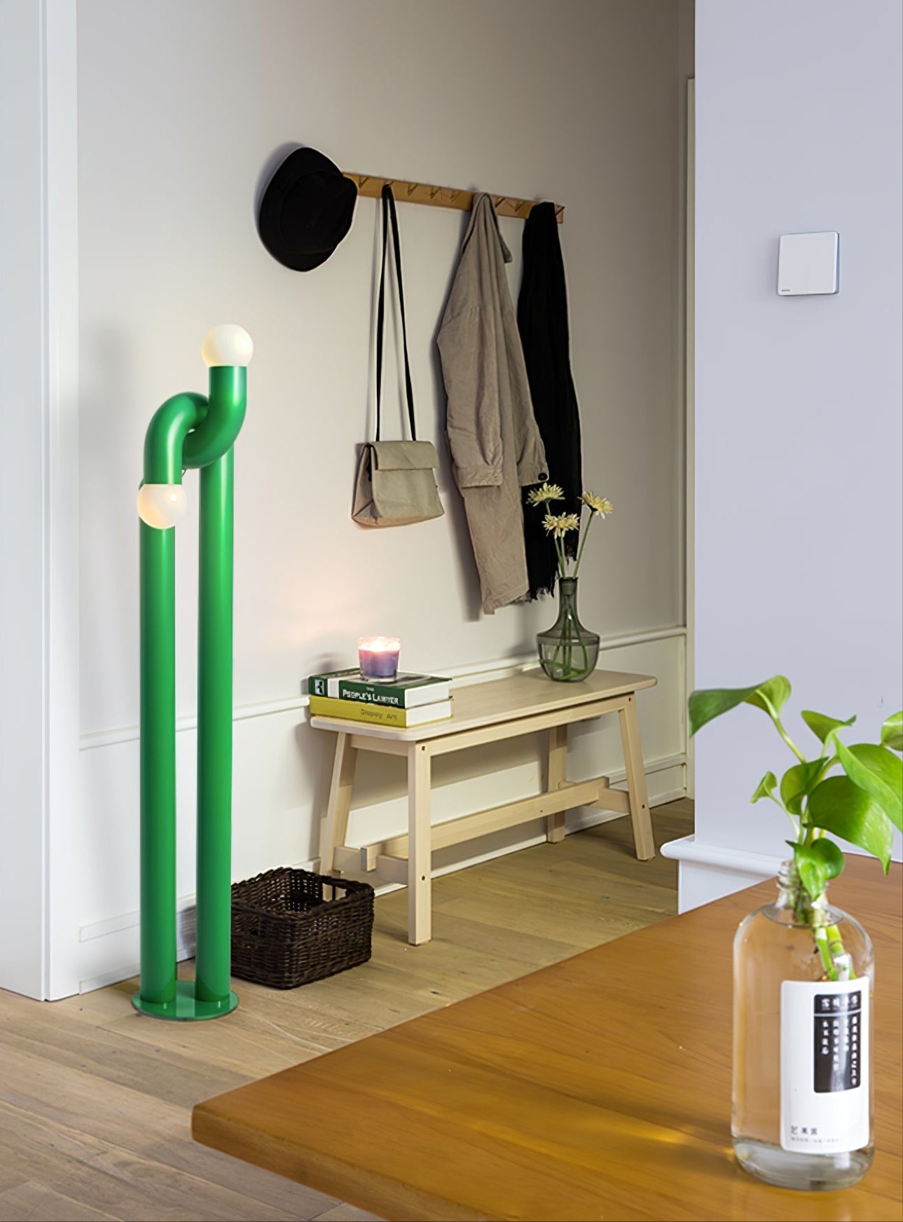 Jorvik Modern Floor Lamp-Neutral Decor
