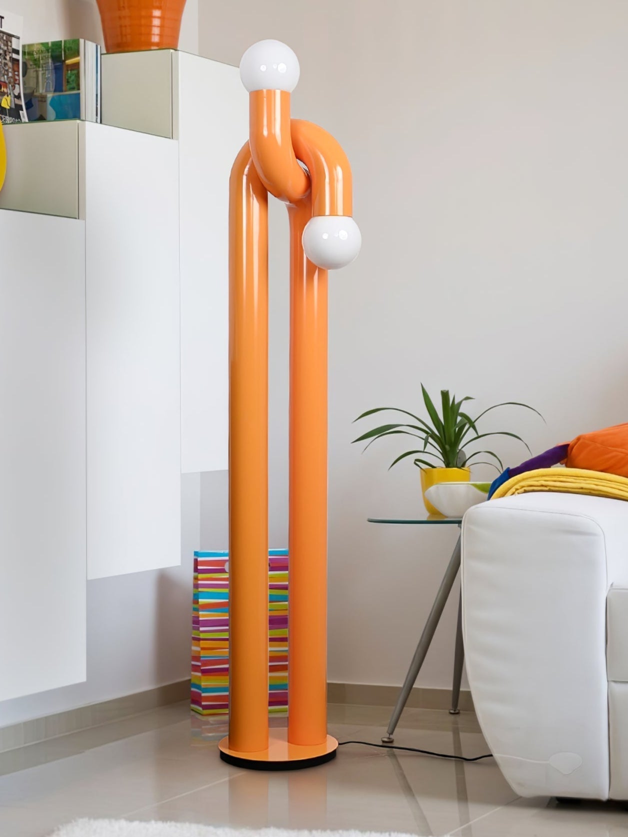 Jorvik Modern Floor Lamp-Neutral Decor