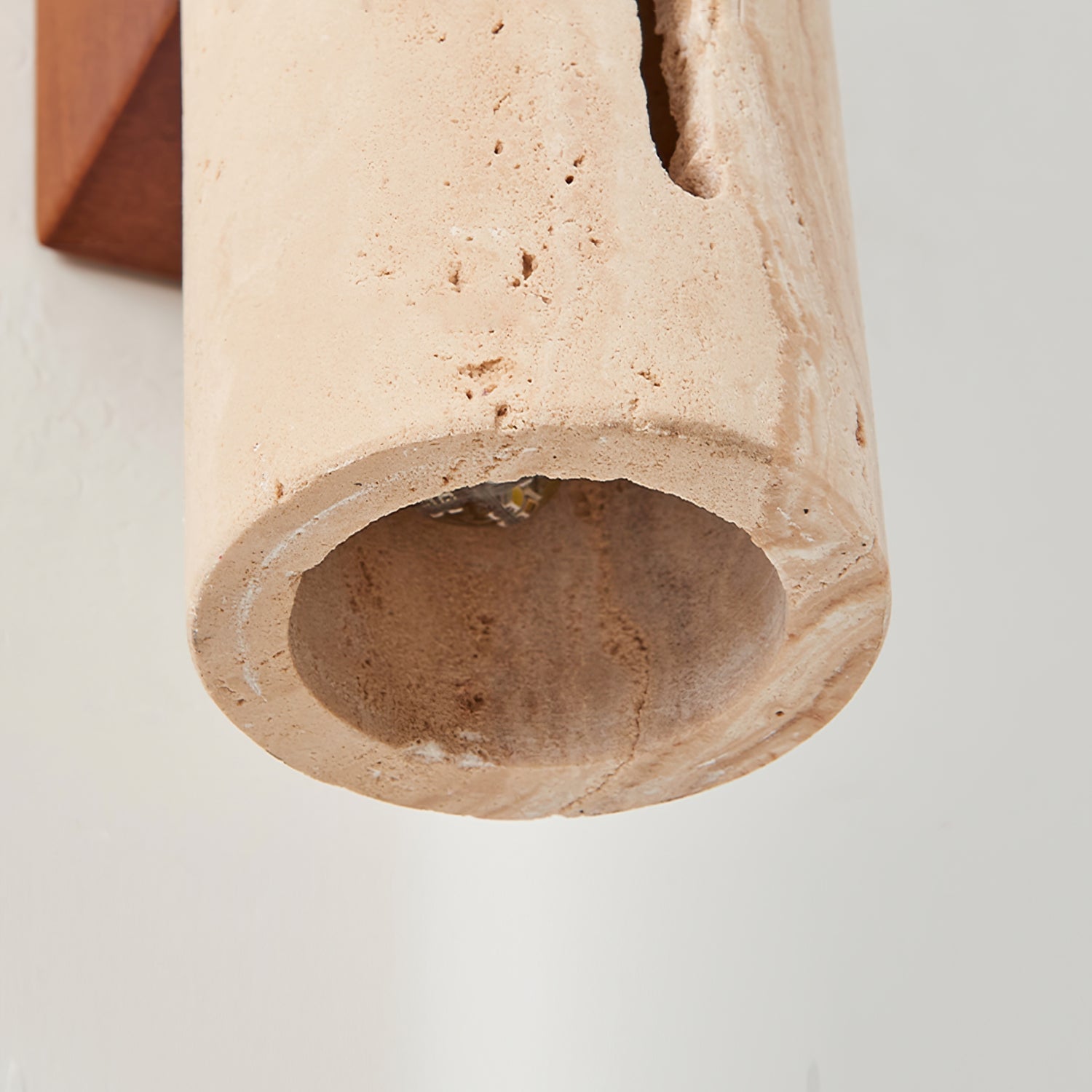Nissa Travertine Wall Light