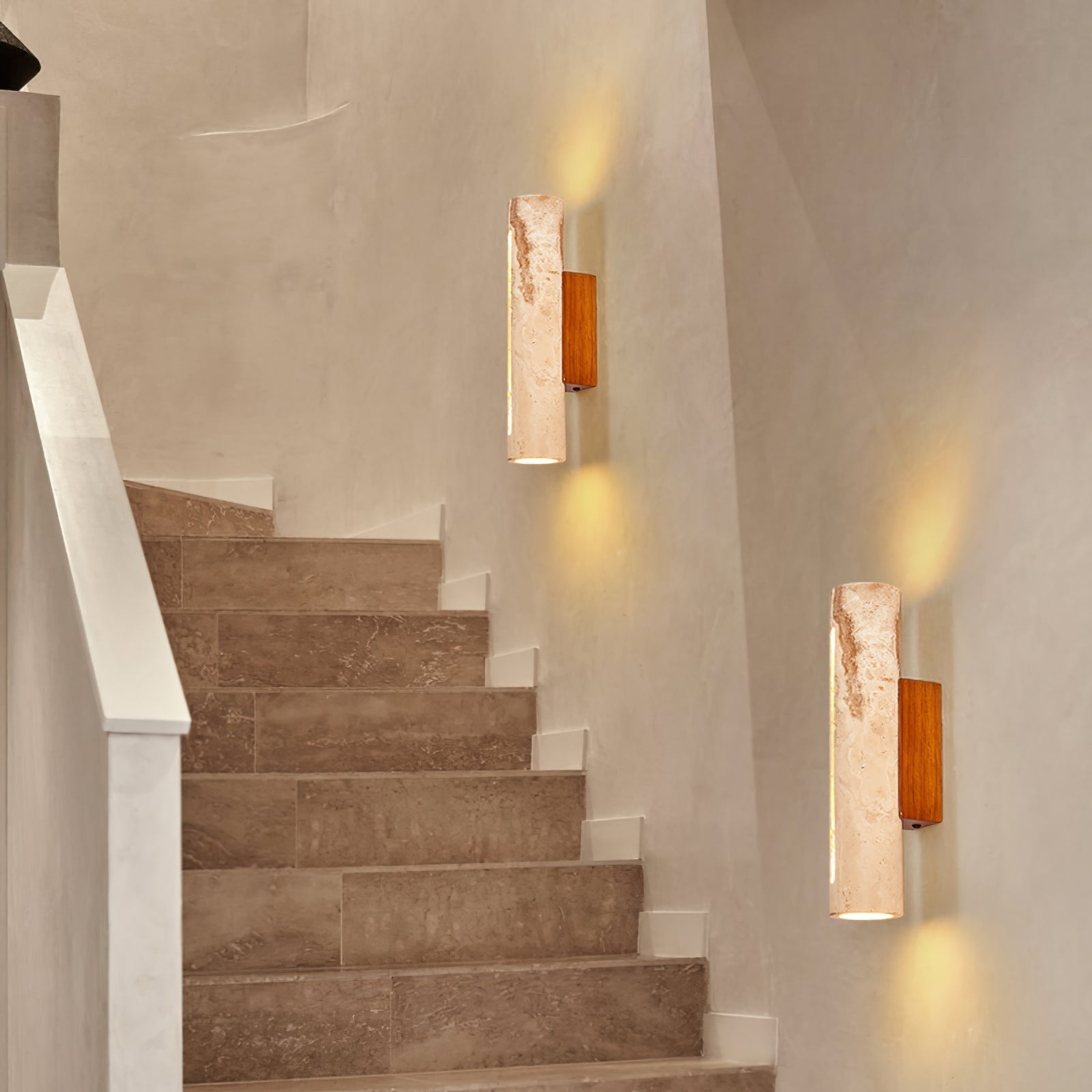 Nissa Travertine Wall Light