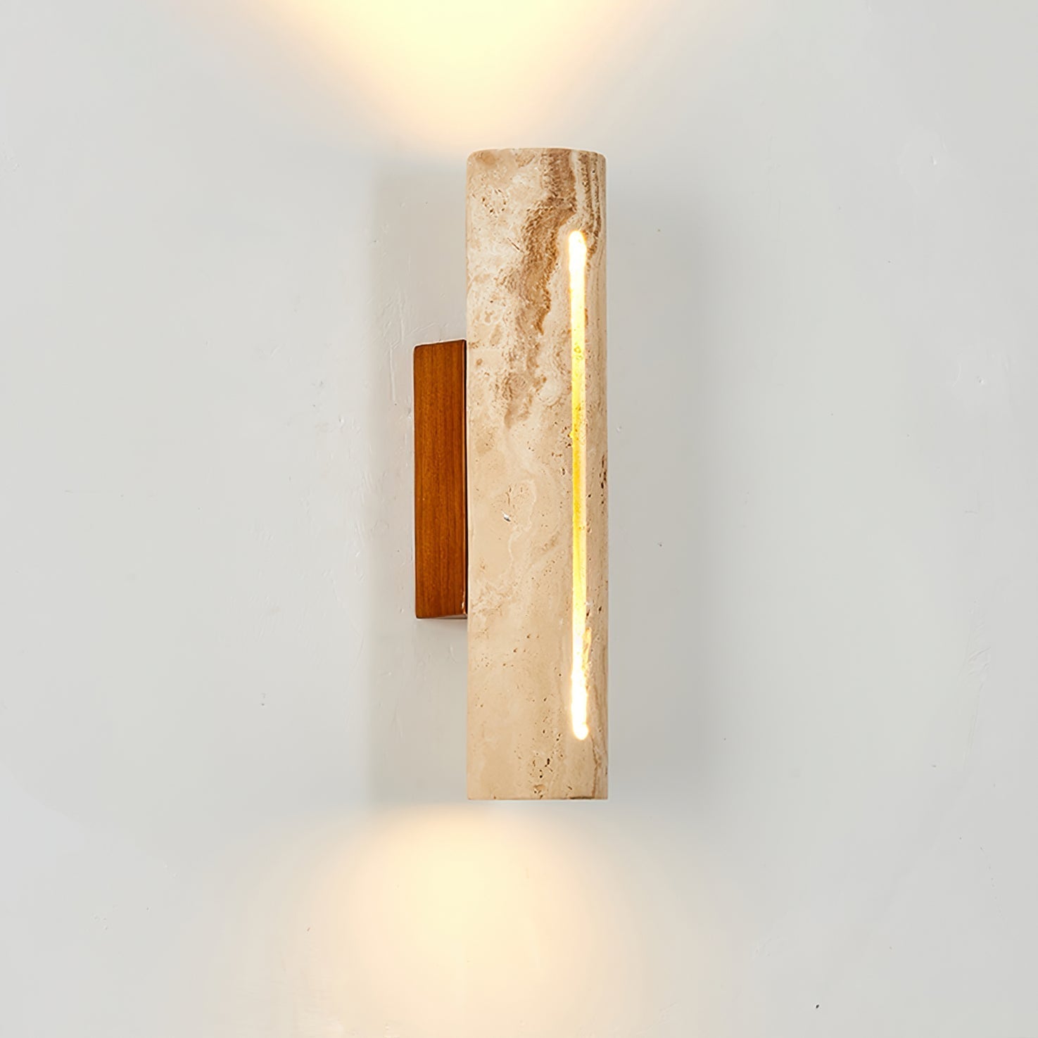 Nissa Travertine Wall Light