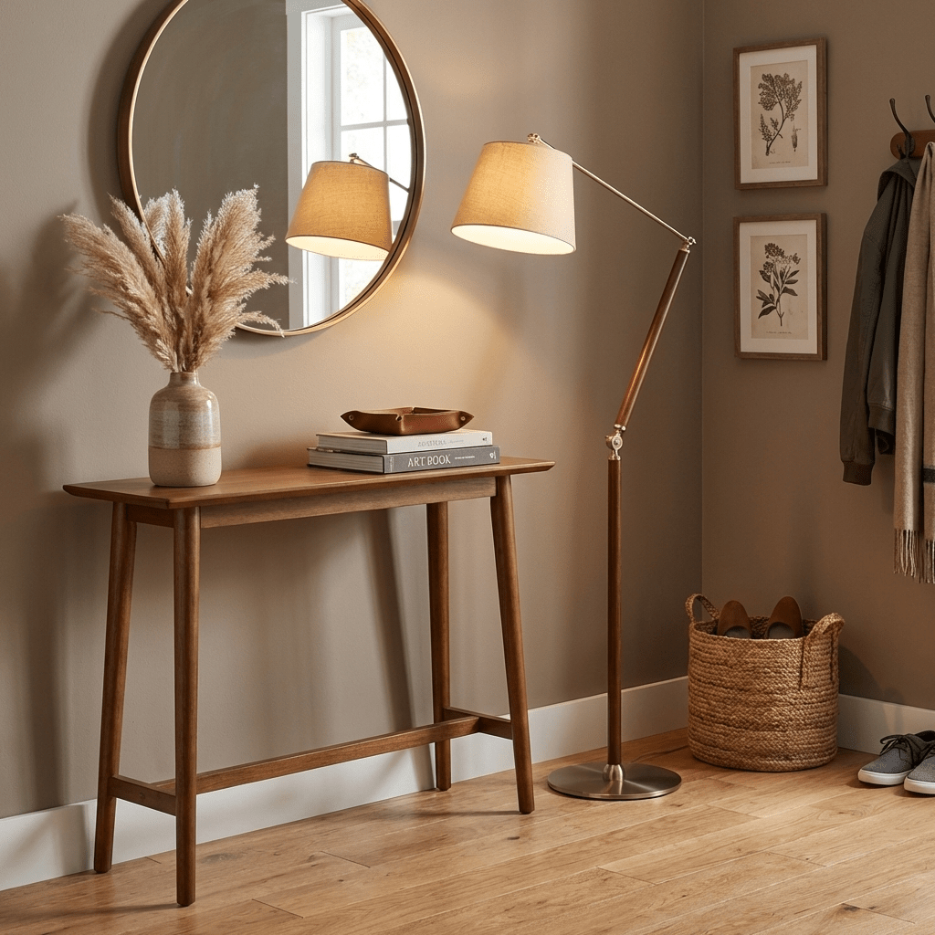 Lorian Adjustable Floor Lamp-Neutral Decor