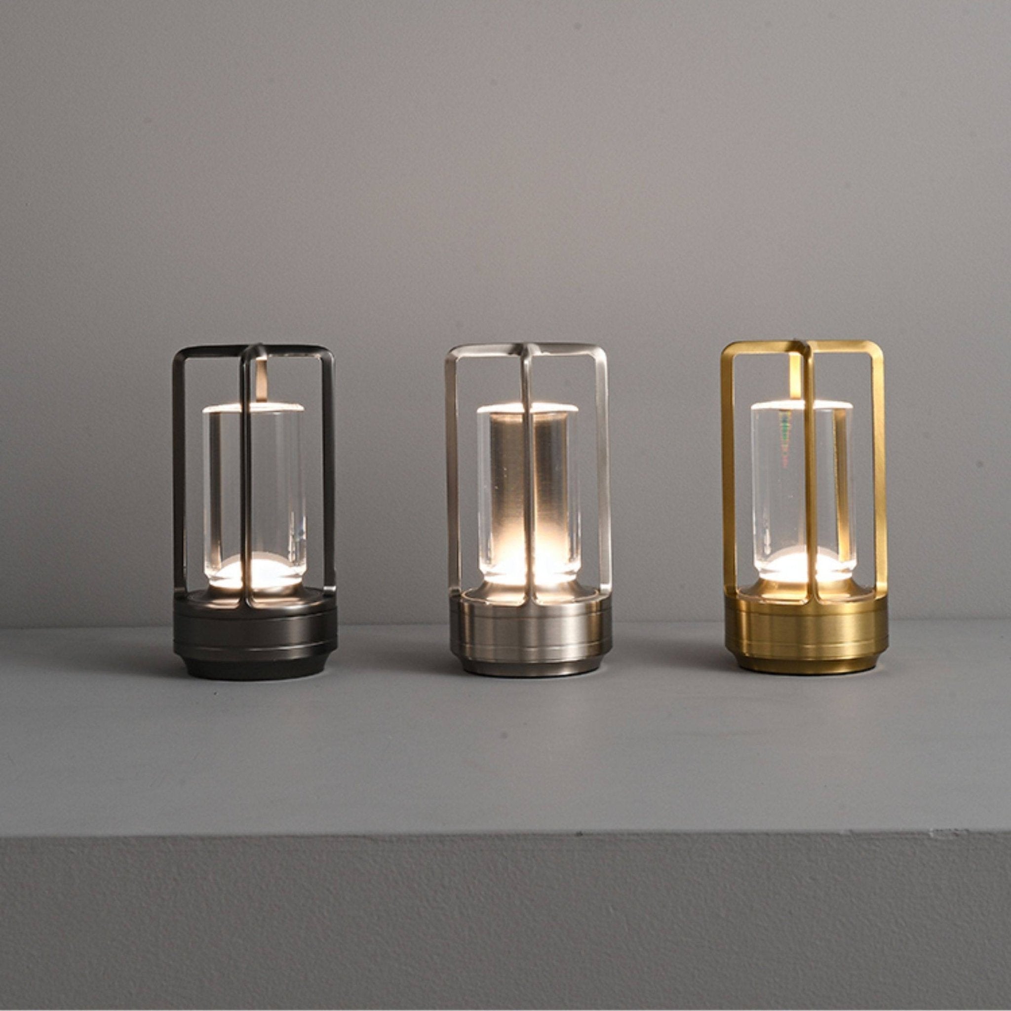 Lorin Rechargeable Table Lamp-Neutral Decor
