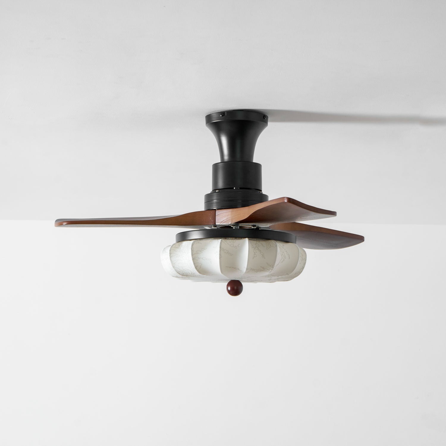 Lotus Bloom Ceiling Fan Light-Neutral Decor