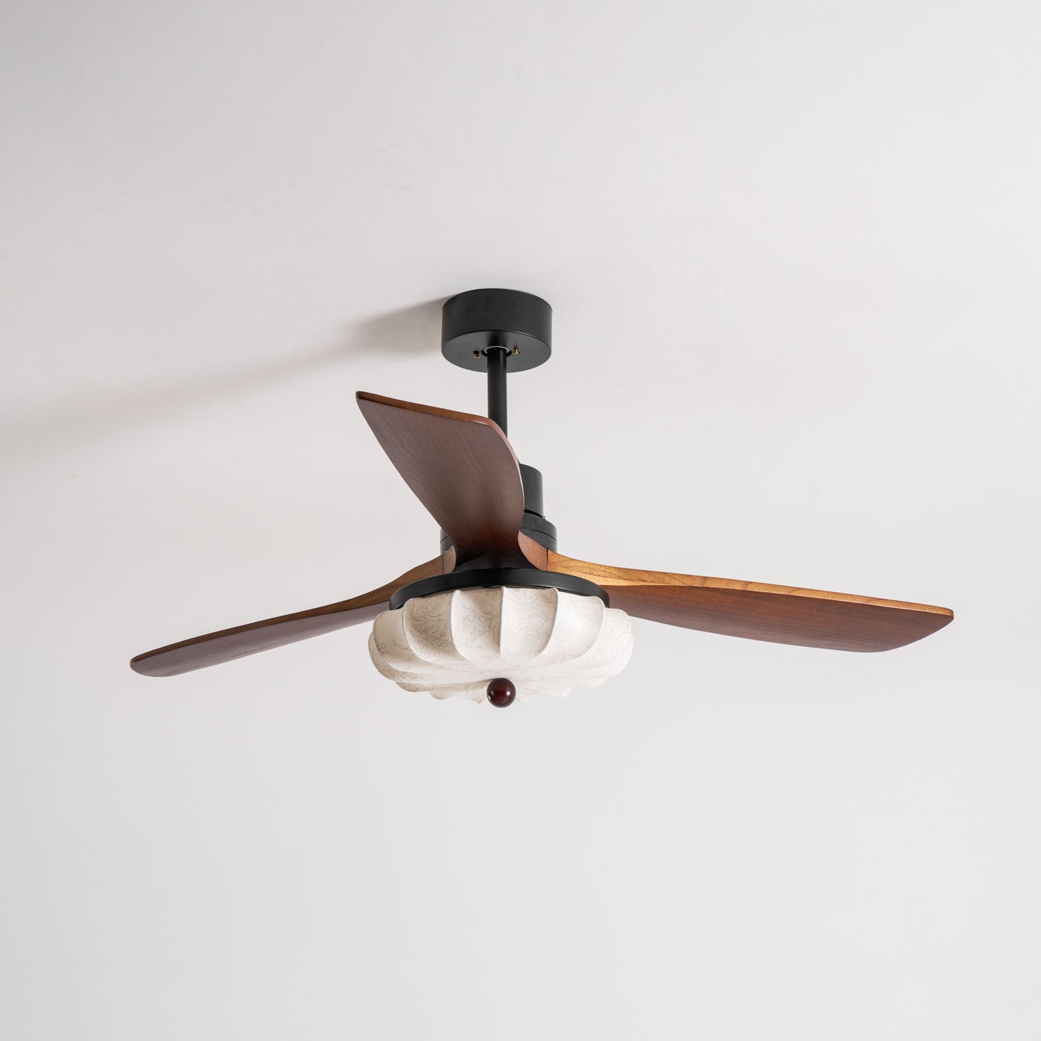 Lotus Bloom Ceiling Fan Light-Neutral Decor