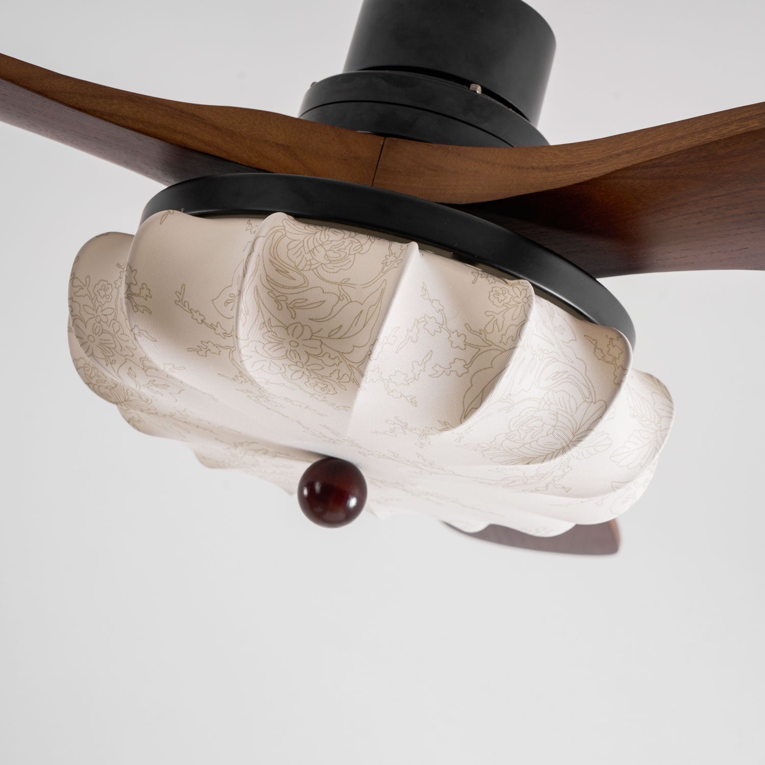 Lotus Bloom Ceiling Fan Light-Neutral Decor
