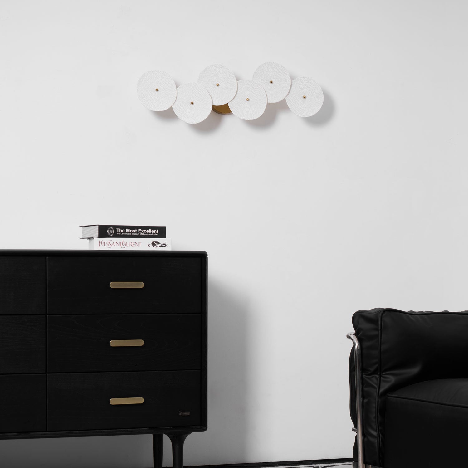 Jesse Elegance Nordic Art Petal Wall Lamp-Neutral Decor