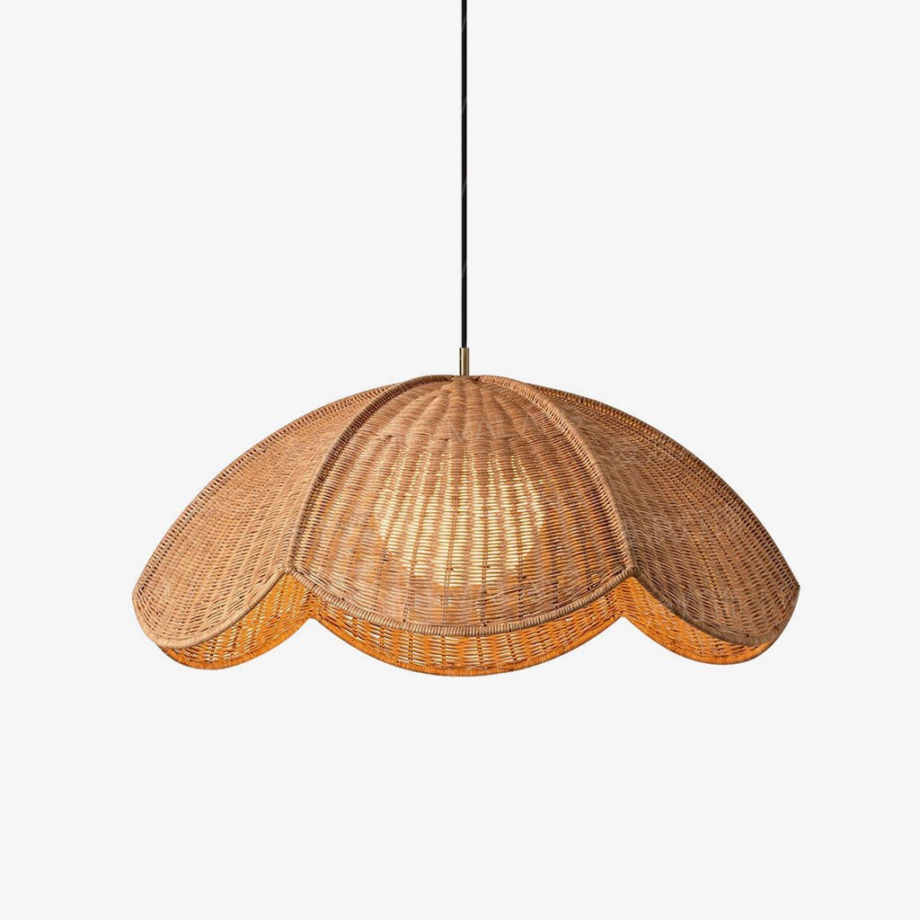 Vernwick Woven Rattan Pendant Lamp
