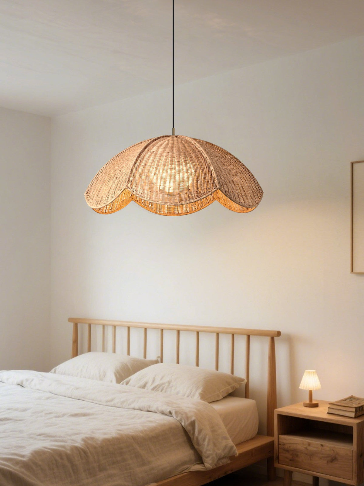 Vernwick Woven Rattan Pendant Lamp