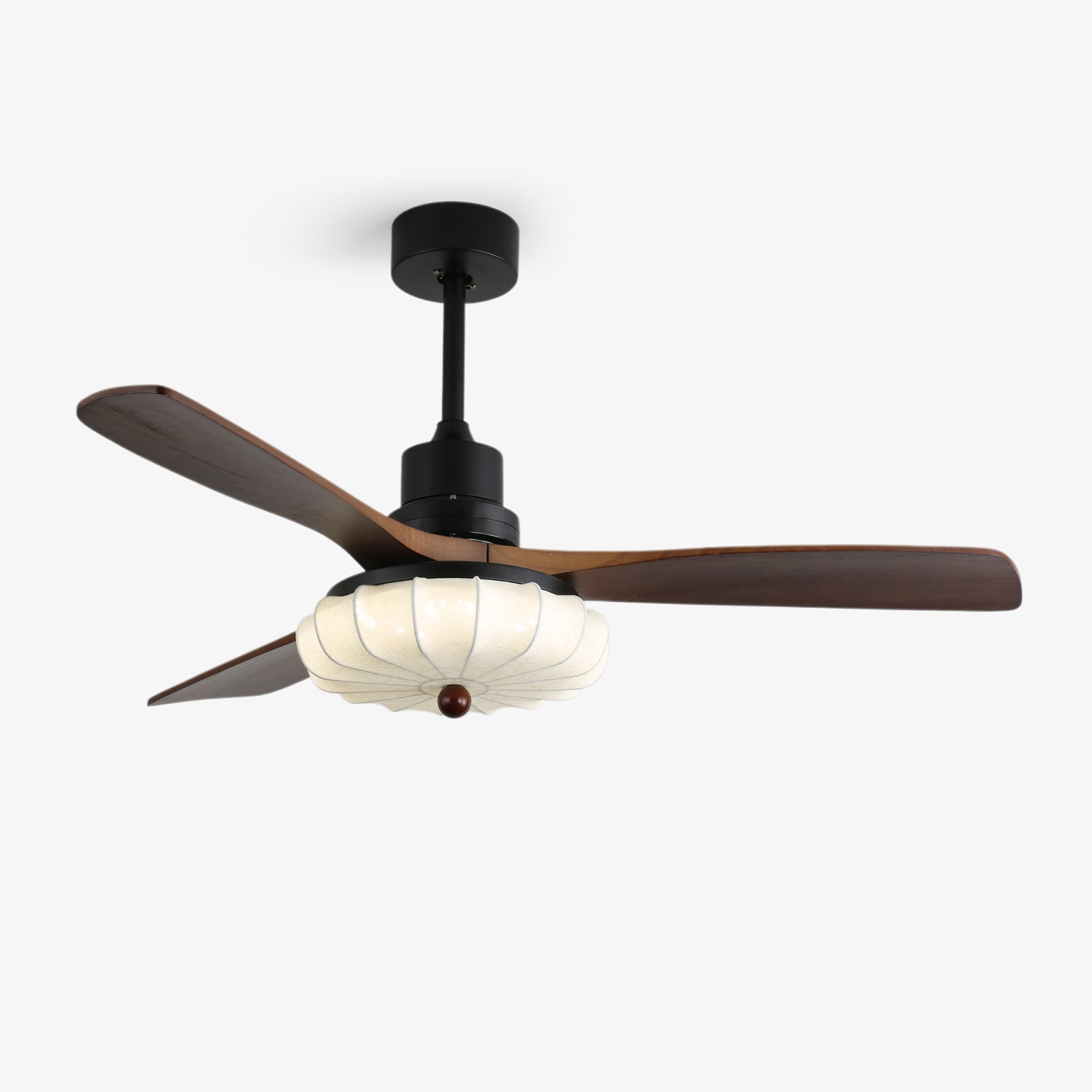 Lotus Bloom Ceiling Fan Light-Neutral Decor