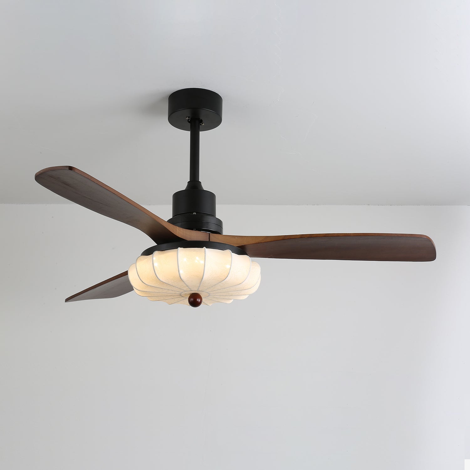 Lotus Bloom Ceiling Fan Light-Neutral Decor