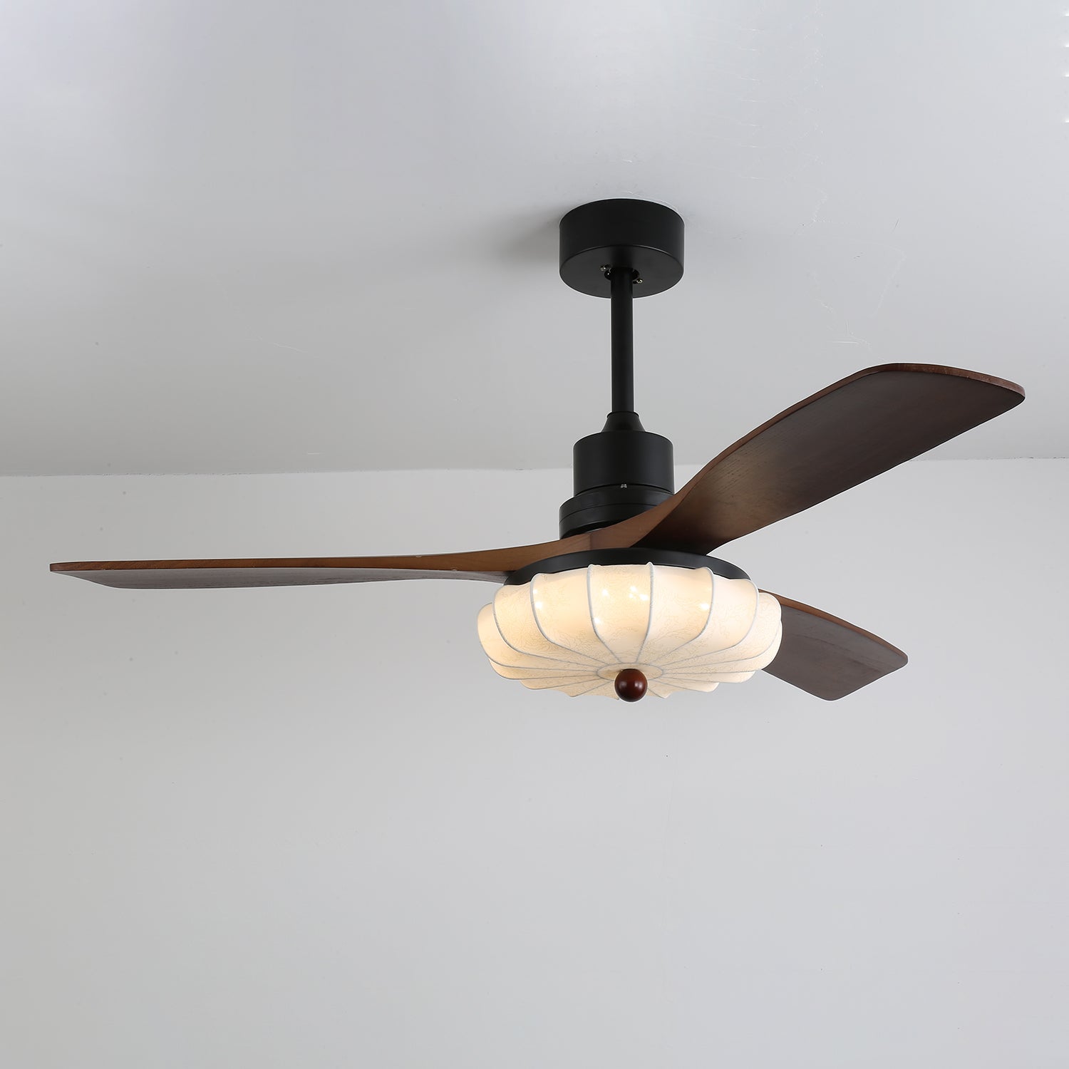 Lotus Bloom Ceiling Fan Light-Neutral Decor