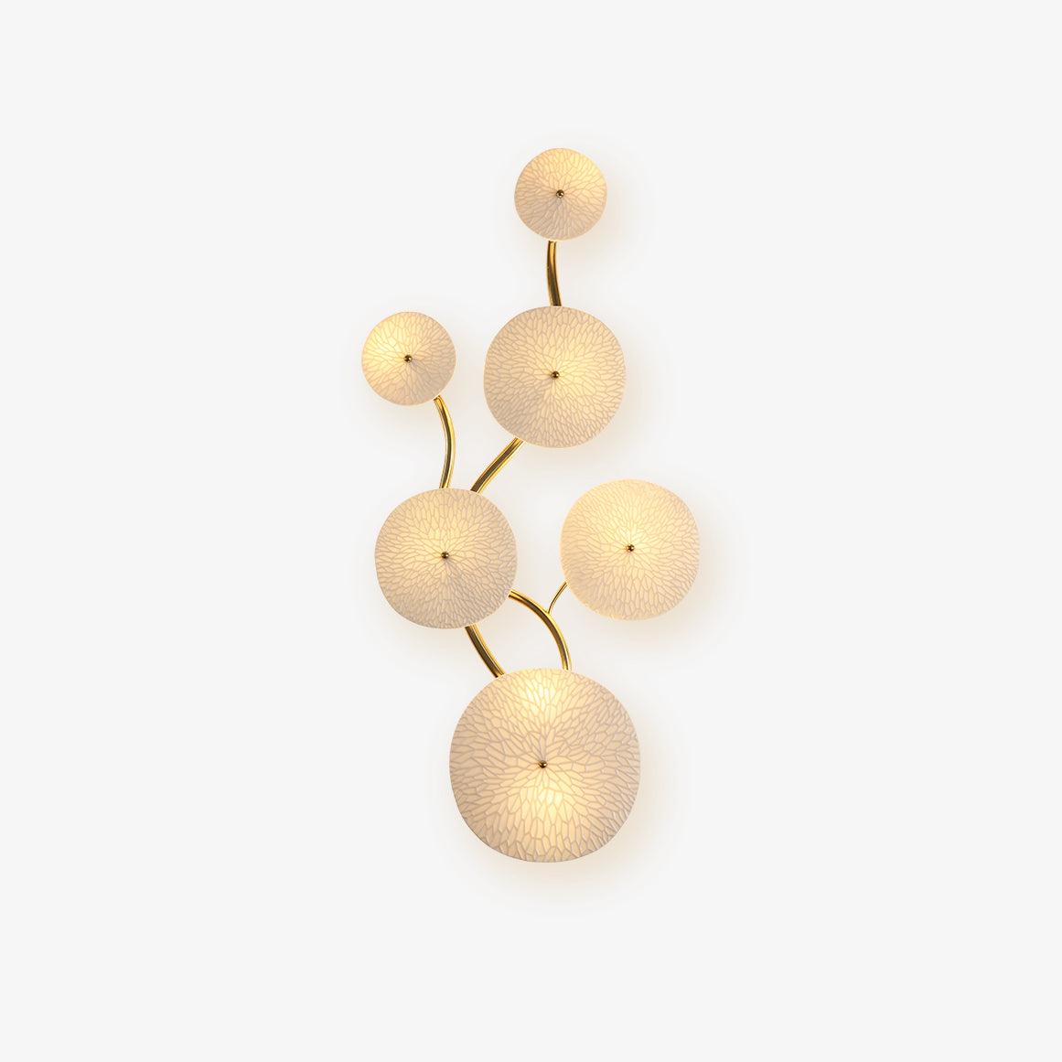 Jesse Elegance Nordic Art Petal Wall Lamp-Neutral Decor