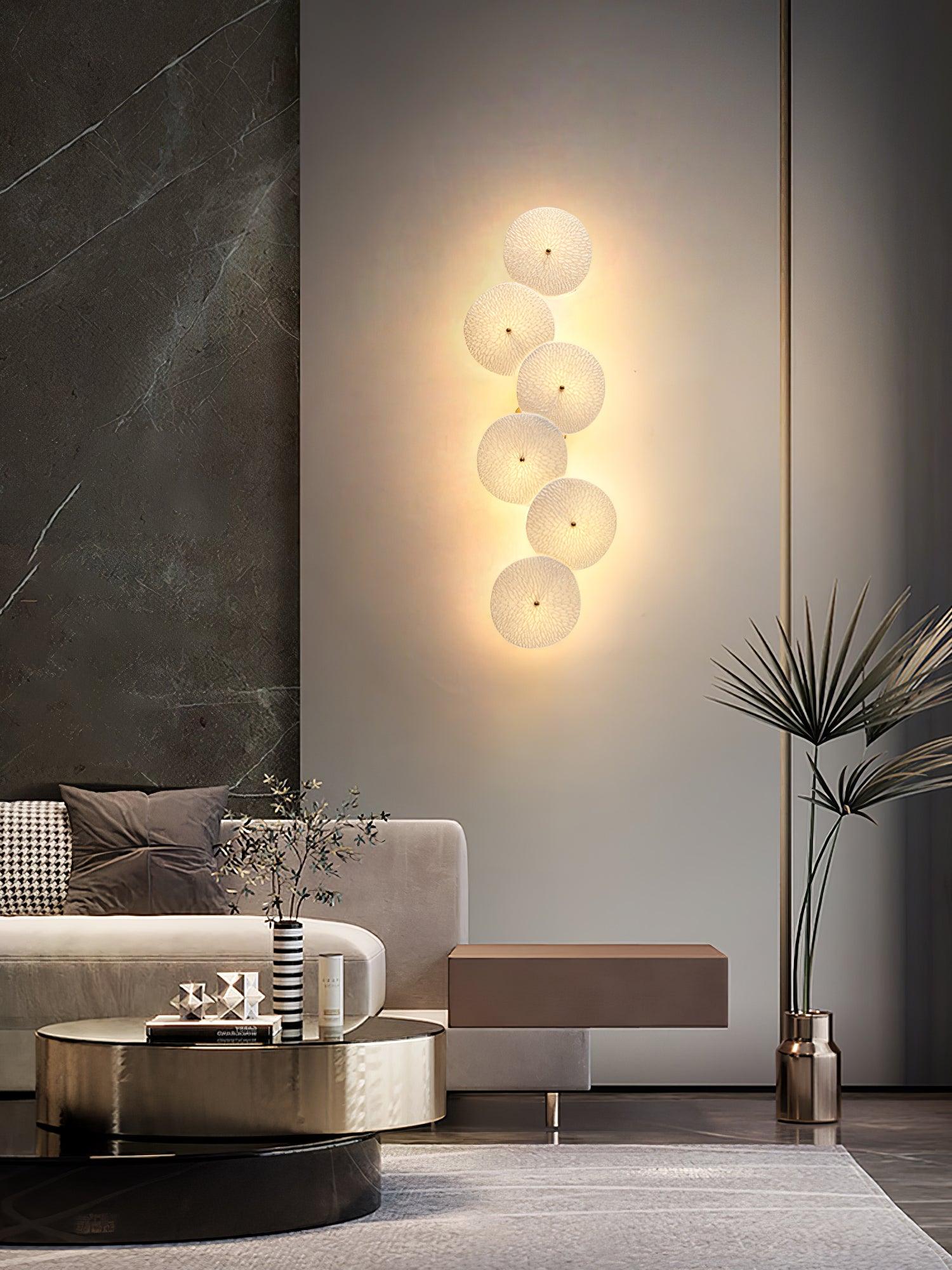 Jesse Elegance Nordic Art Petal Wall Lamp-Neutral Decor