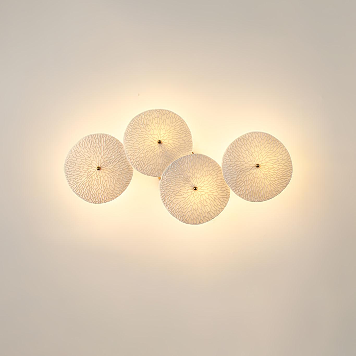 Jesse Elegance Nordic Art Petal Wall Lamp-Neutral Decor