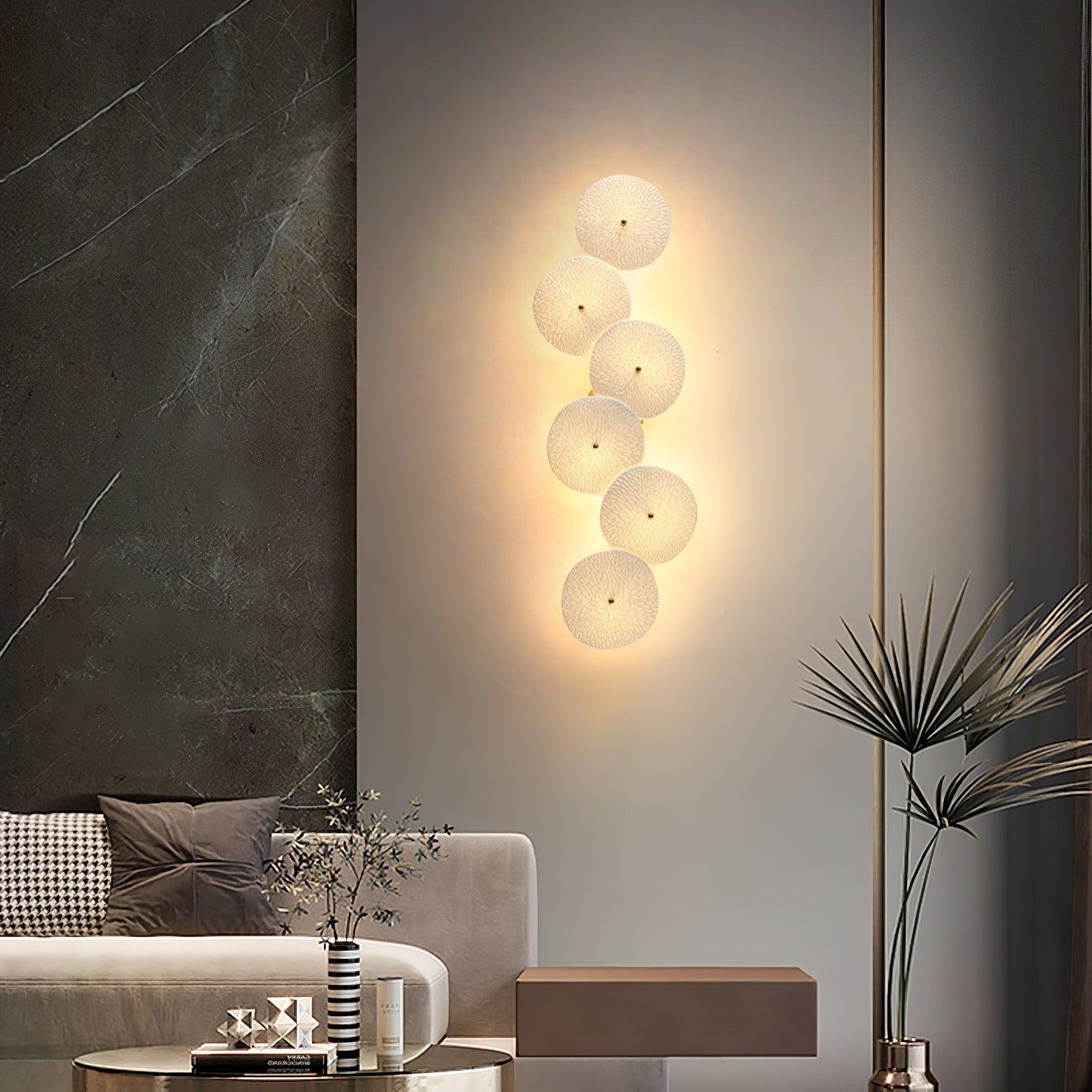 Jesse Elegance Nordic Art Petal Wall Lamp-Neutral Decor