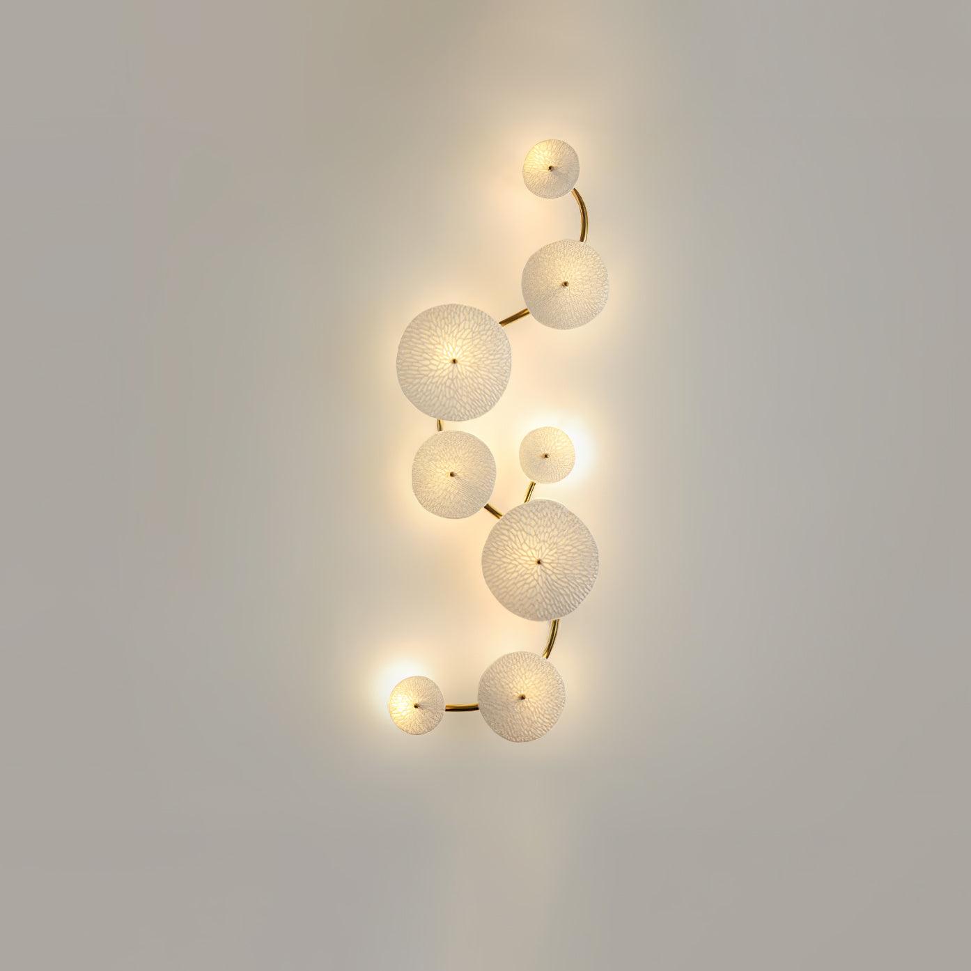 Jesse Elegance Nordic Art Petal Wall Lamp-Neutral Decor