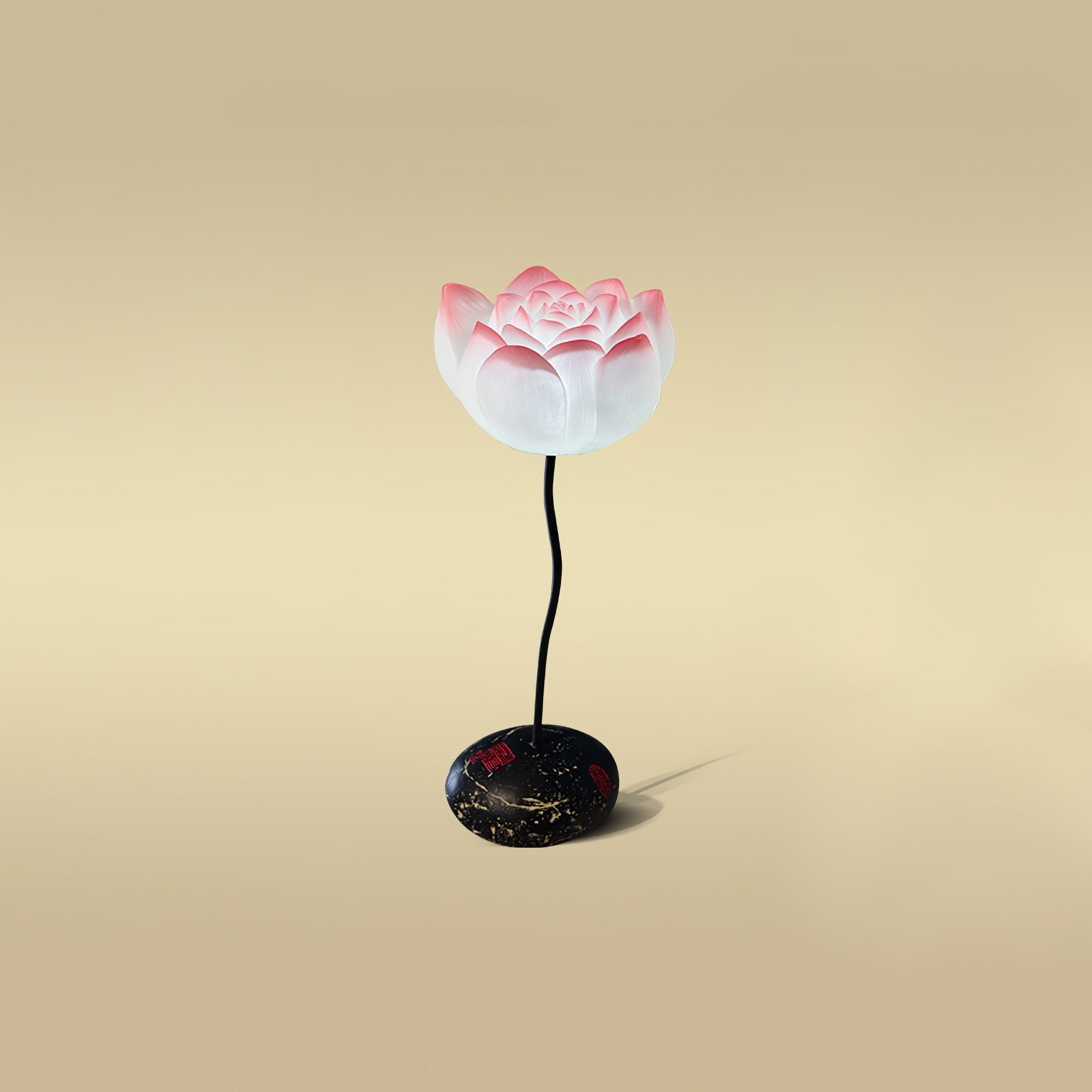 Arixen Elegant Lotus Floor Lamp-Neutral Decor