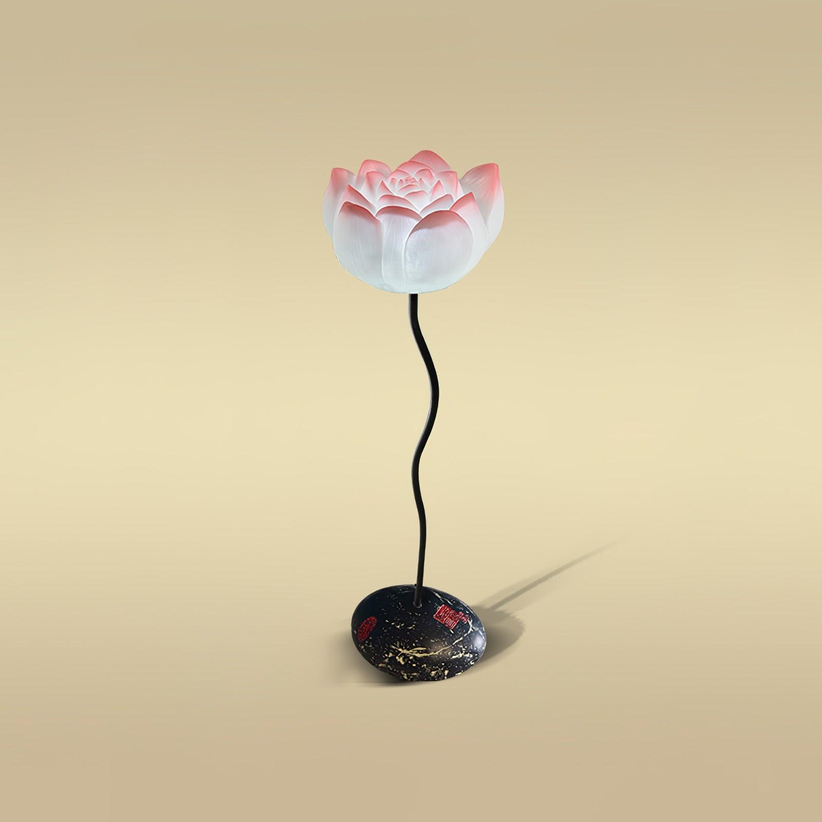 Arixen Elegant Lotus Floor Lamp-Neutral Decor