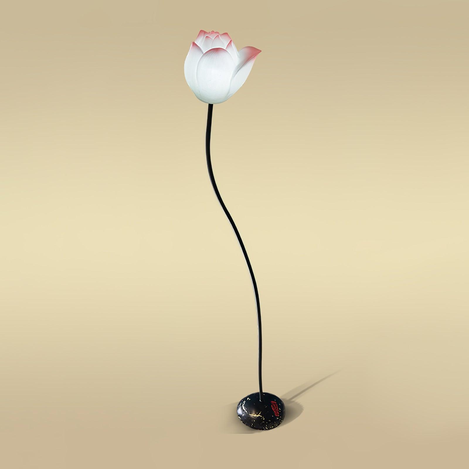 Arixen Elegant Lotus Floor Lamp-Neutral Decor