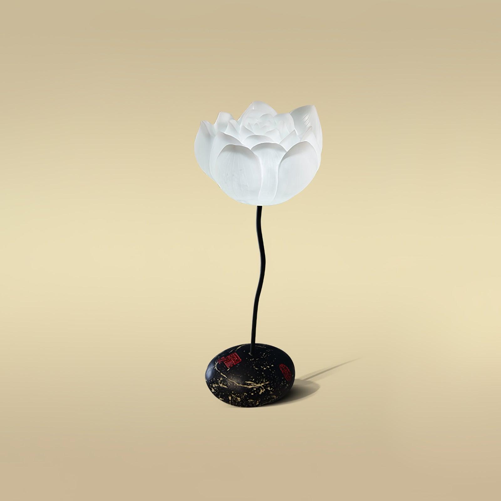 Arixen Elegant Lotus Floor Lamp-Neutral Decor