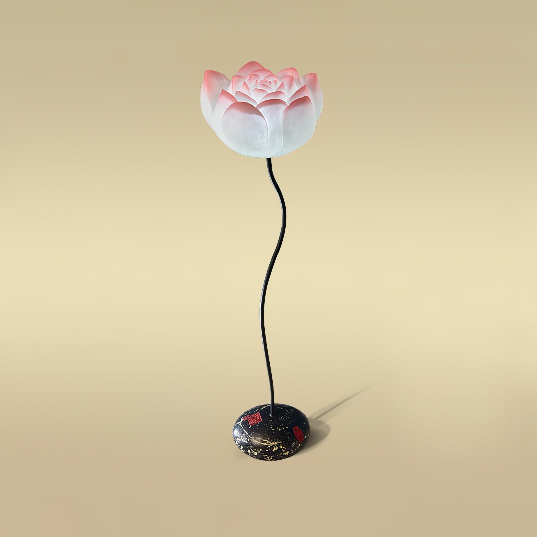 Arixen Elegant Lotus Floor Lamp-Neutral Decor