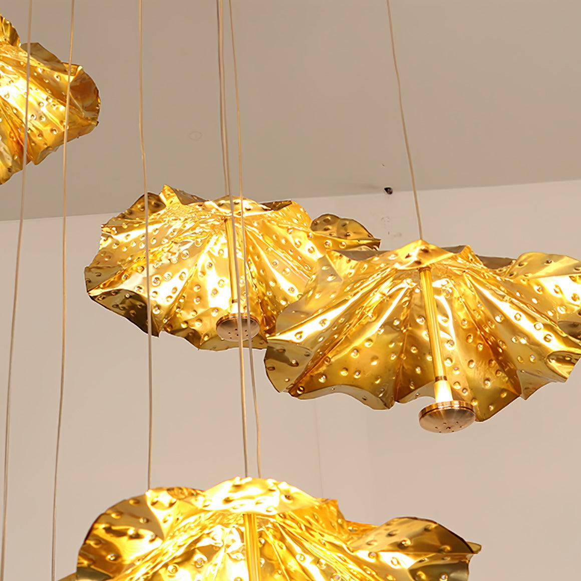Fluttergold Modern Pendant Chandelier-Neutral Decor