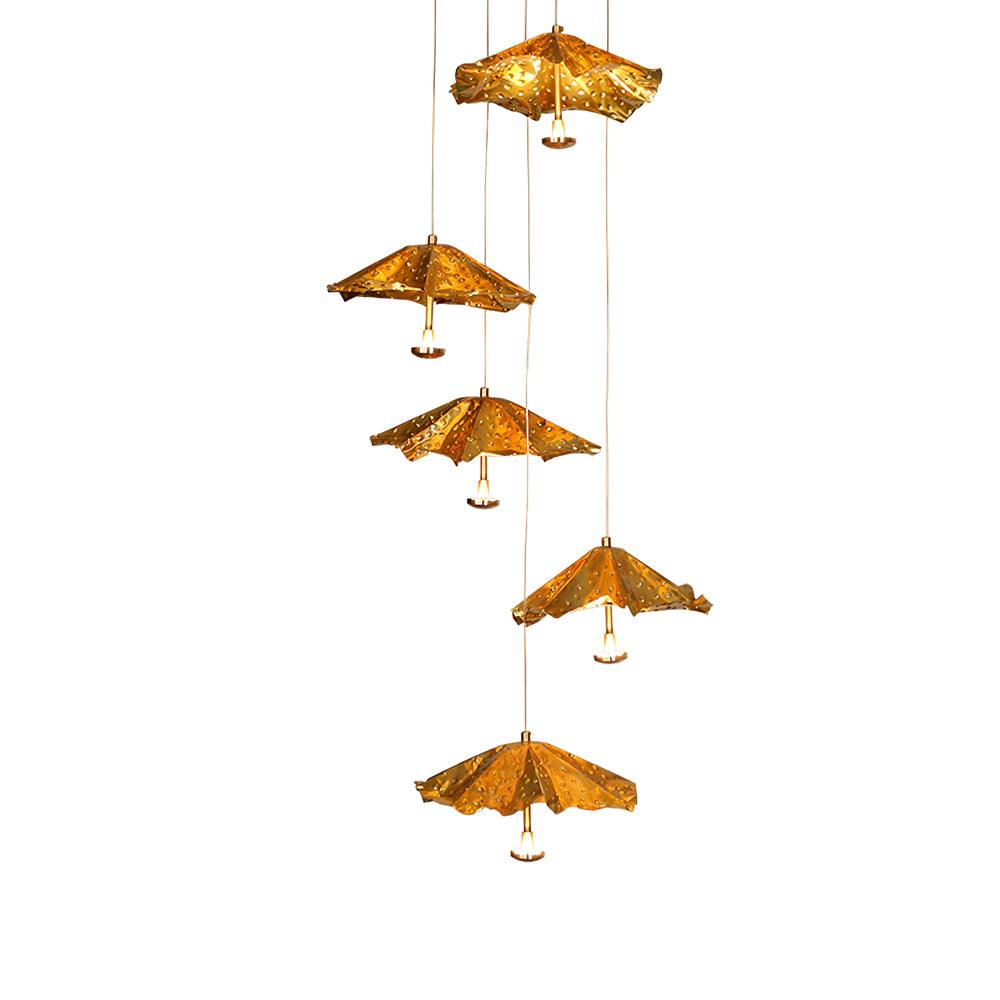 Fluttergold Modern Pendant Chandelier-Neutral Decor