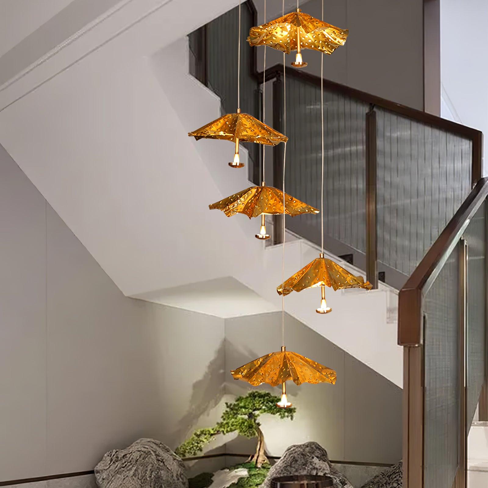 Fluttergold Modern Pendant Chandelier-Neutral Decor