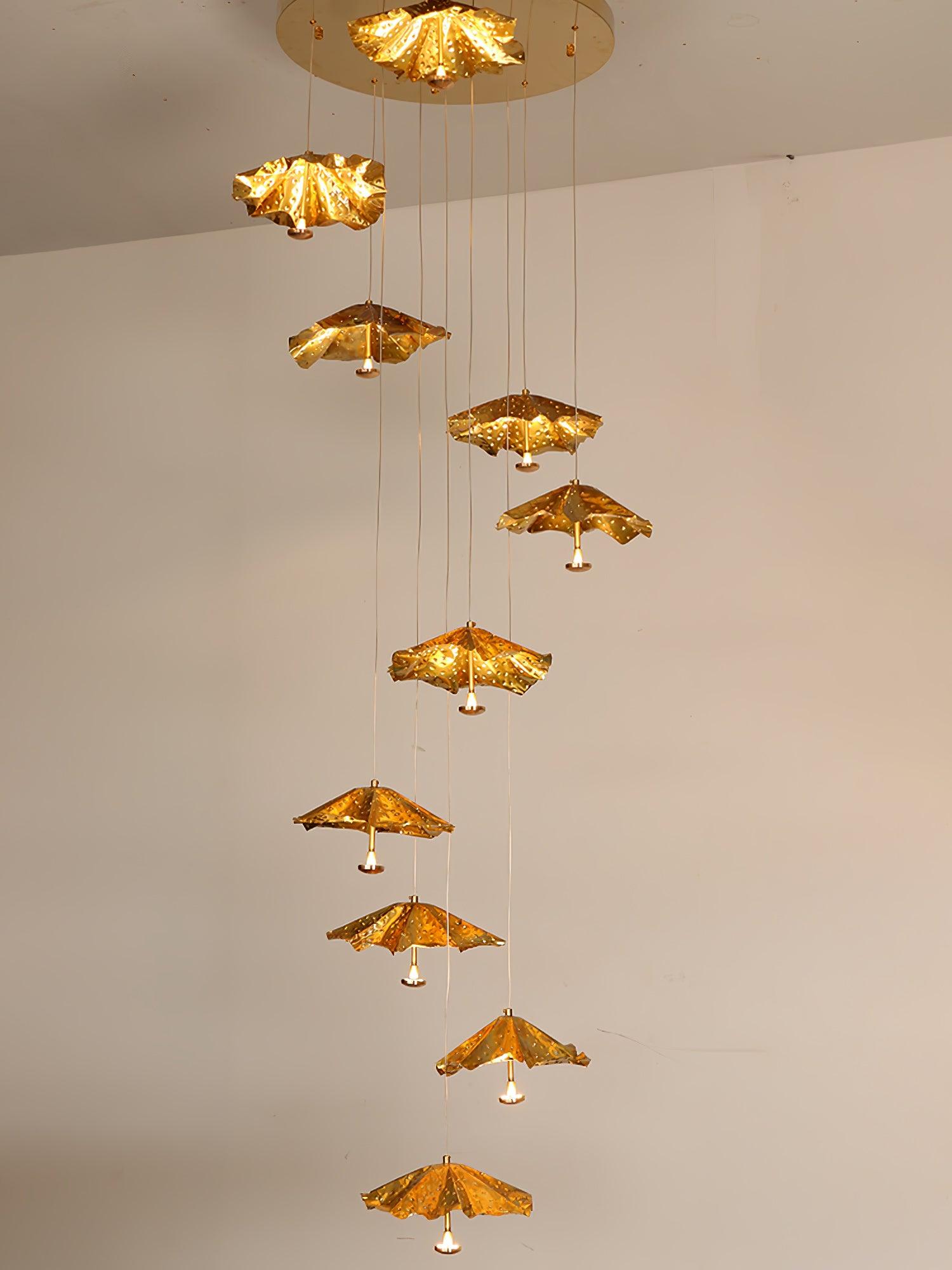 Fluttergold Modern Pendant Chandelier-Neutral Decor