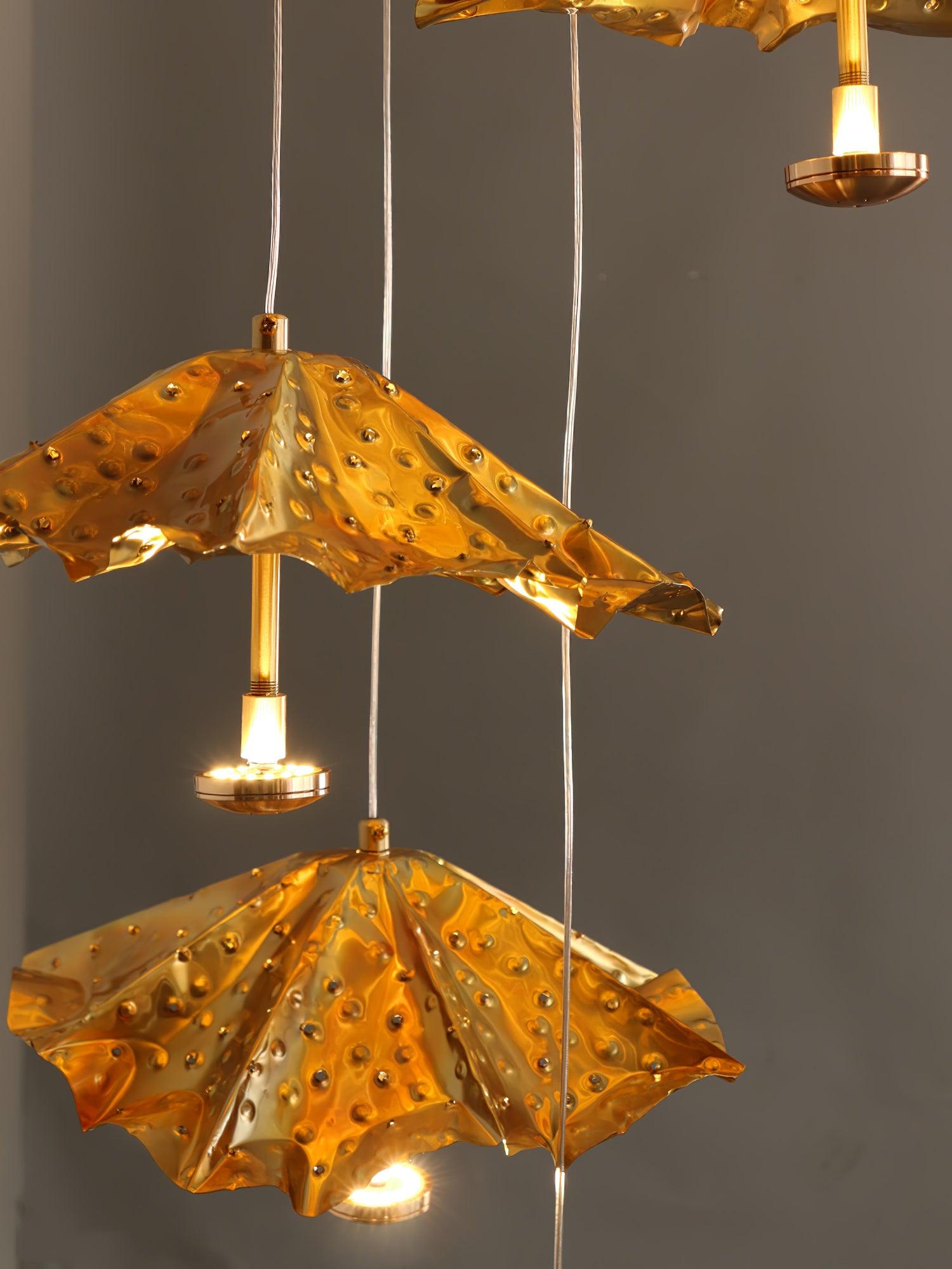 Fluttergold Modern Pendant Chandelier-Neutral Decor