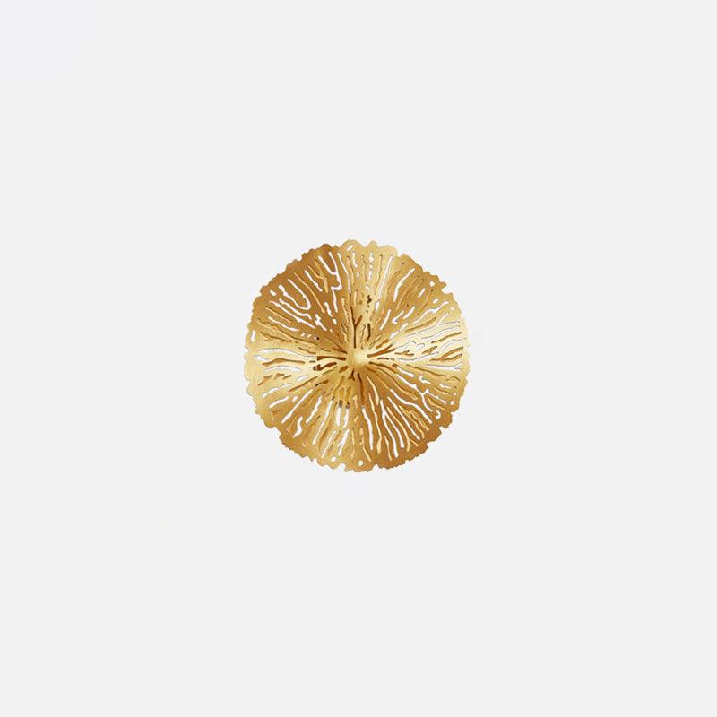 Rylso Wall Lamp Lotus Leaf Brass-Neutral Decor